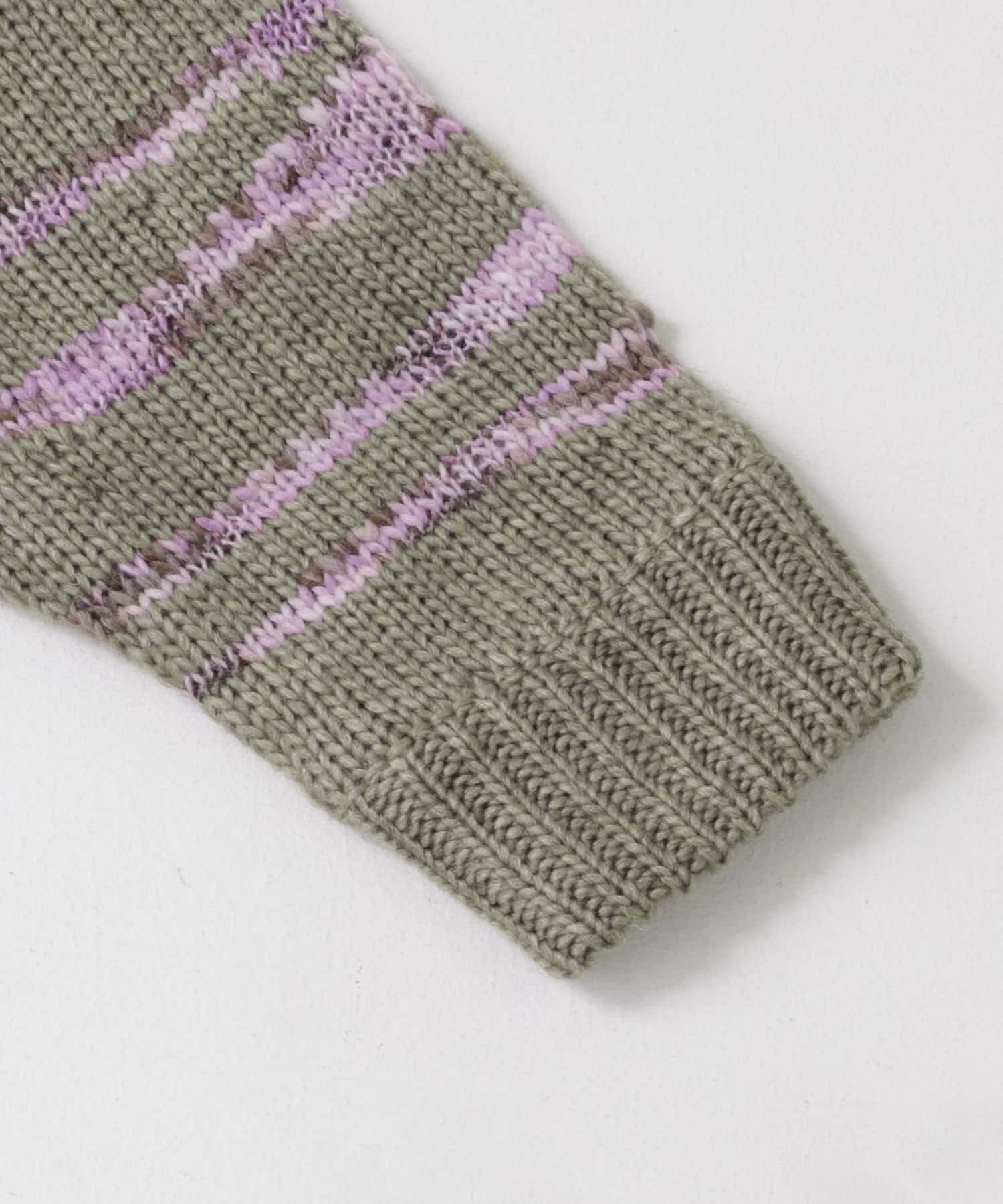 Sonny Label 「ウール混スペースダイニットカーディガン」|カーディガン|