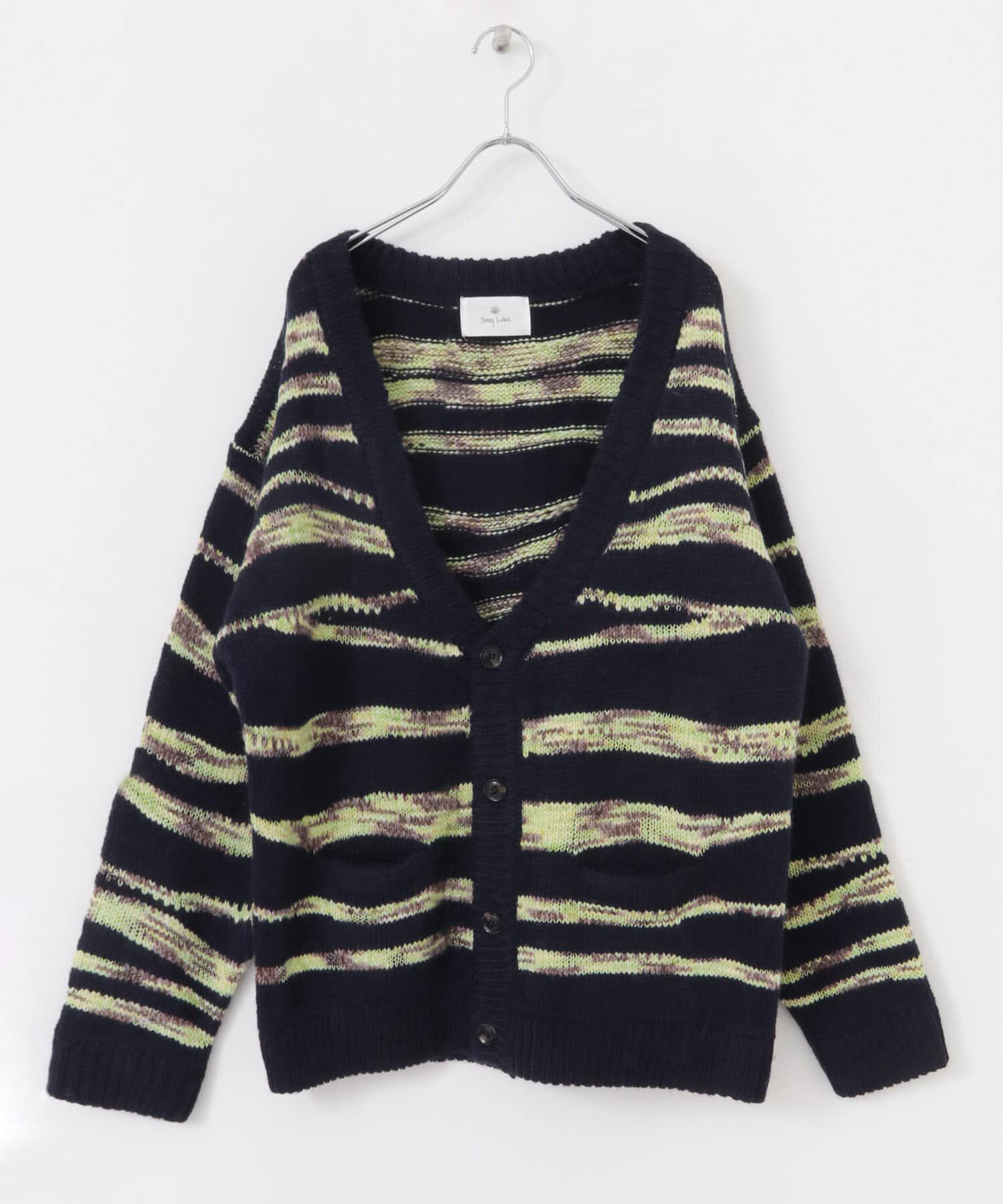 Sonny Label 「ウール混スペースダイニットカーディガン」|カーディガン|