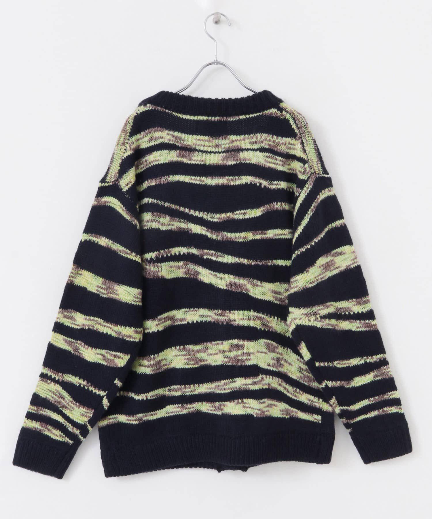 Sonny Label 「ウール混スペースダイニットカーディガン」|カーディガン|