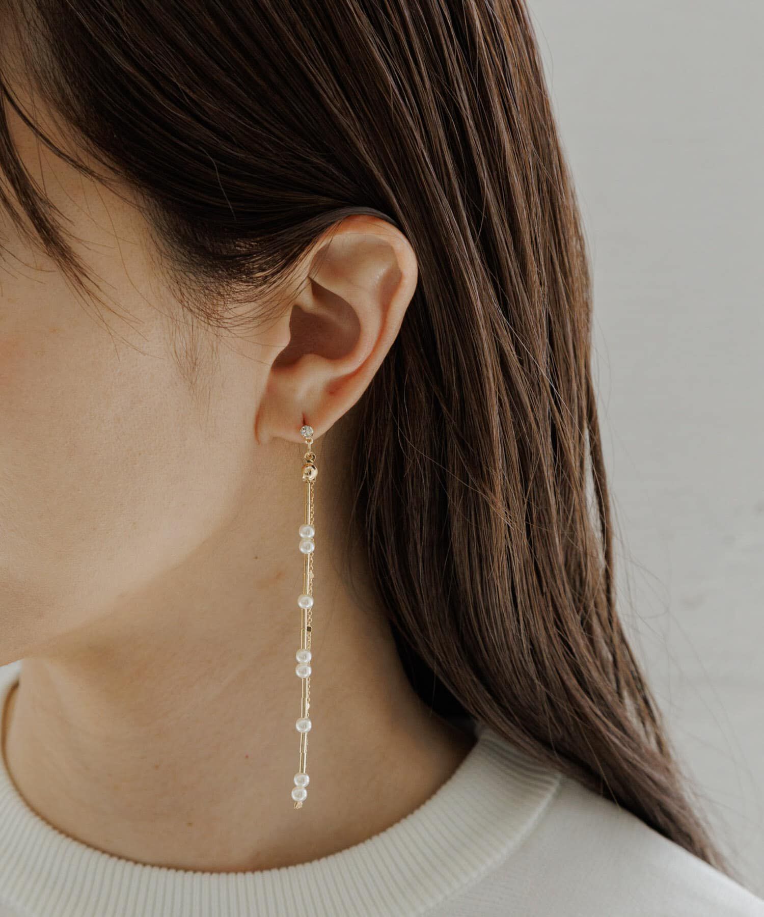 Sonny Label 「スウィングパールピアス」|ピアス|ゴールド