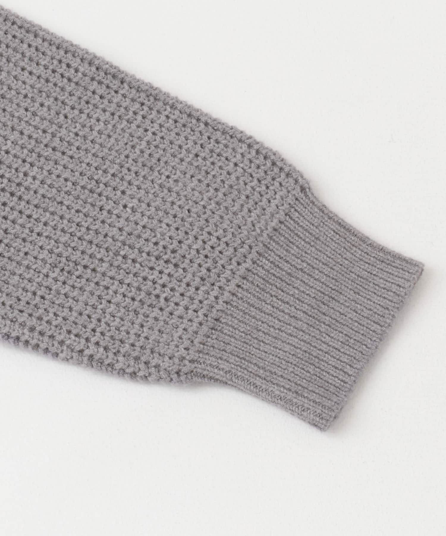 URBAN RESEARCH ROSSO「ウォッシャブルストレッチワッフルクルーネックプルオーバー」|ニット・セーター|