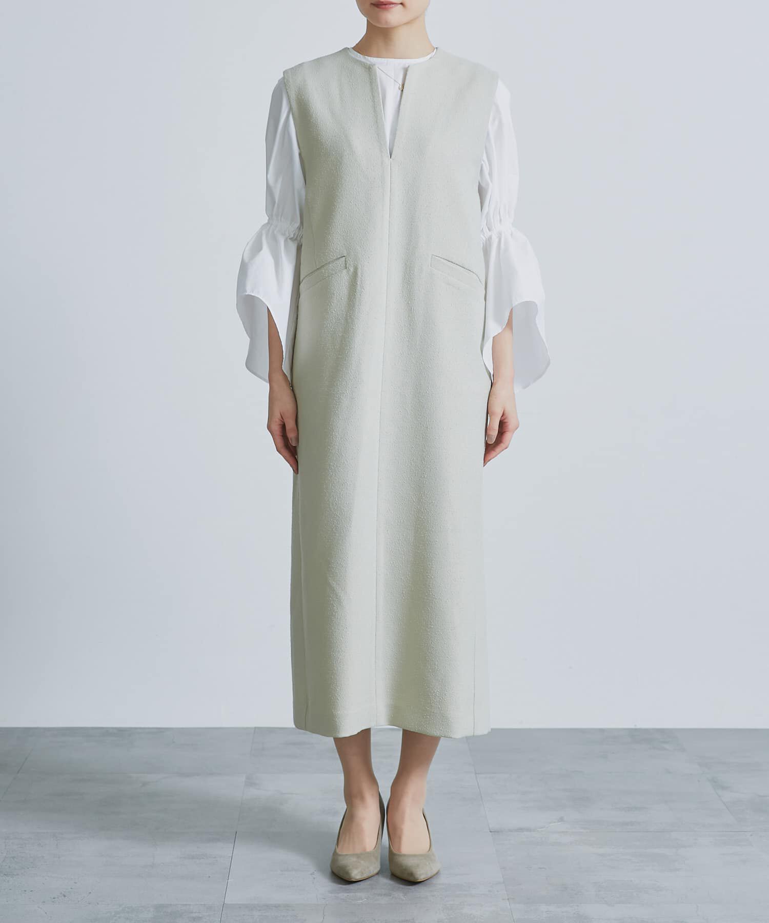 URBAN RESEARCH ROSSO「キーネックレイヤードワンピース」|ワンピース|