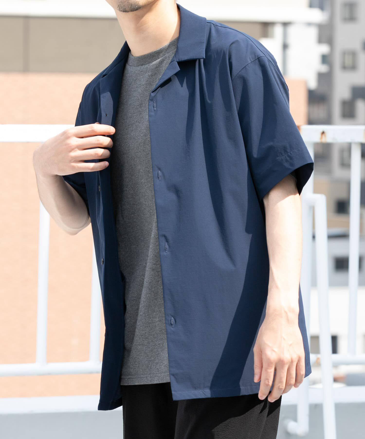 URBAN RESEARCH ROSSO「『ｾｯﾄｱｯﾌﾟ対応』『XLｻｲｽﾞあり』ｸｰﾙｷｰﾌﾟｼｮｰﾄｽﾘ  」|シャツ・ブラウス|