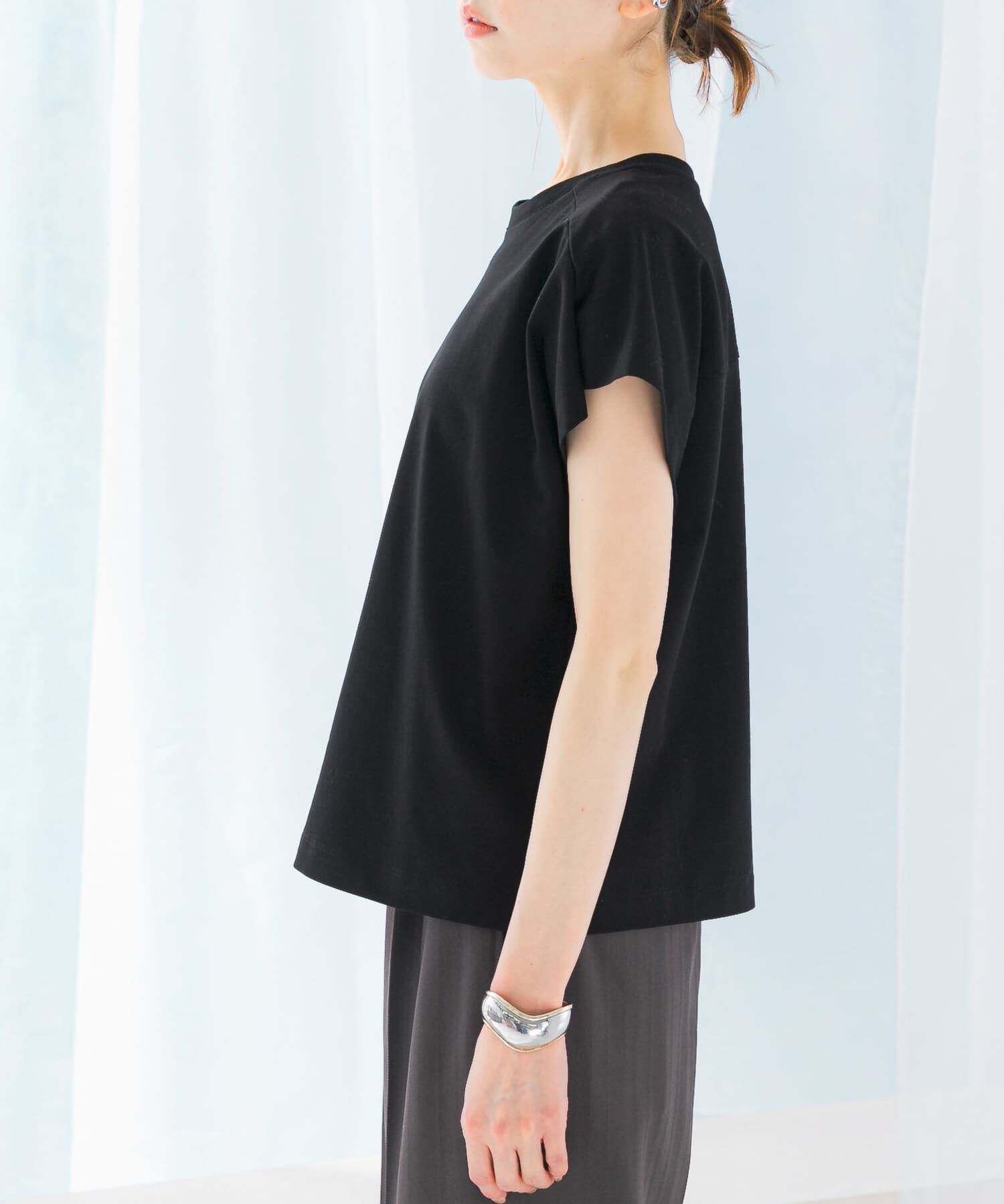 URBAN RESEARCH ROSSO「タックスリーブクールタッチカットソー」|Tシャツ・カットソー|