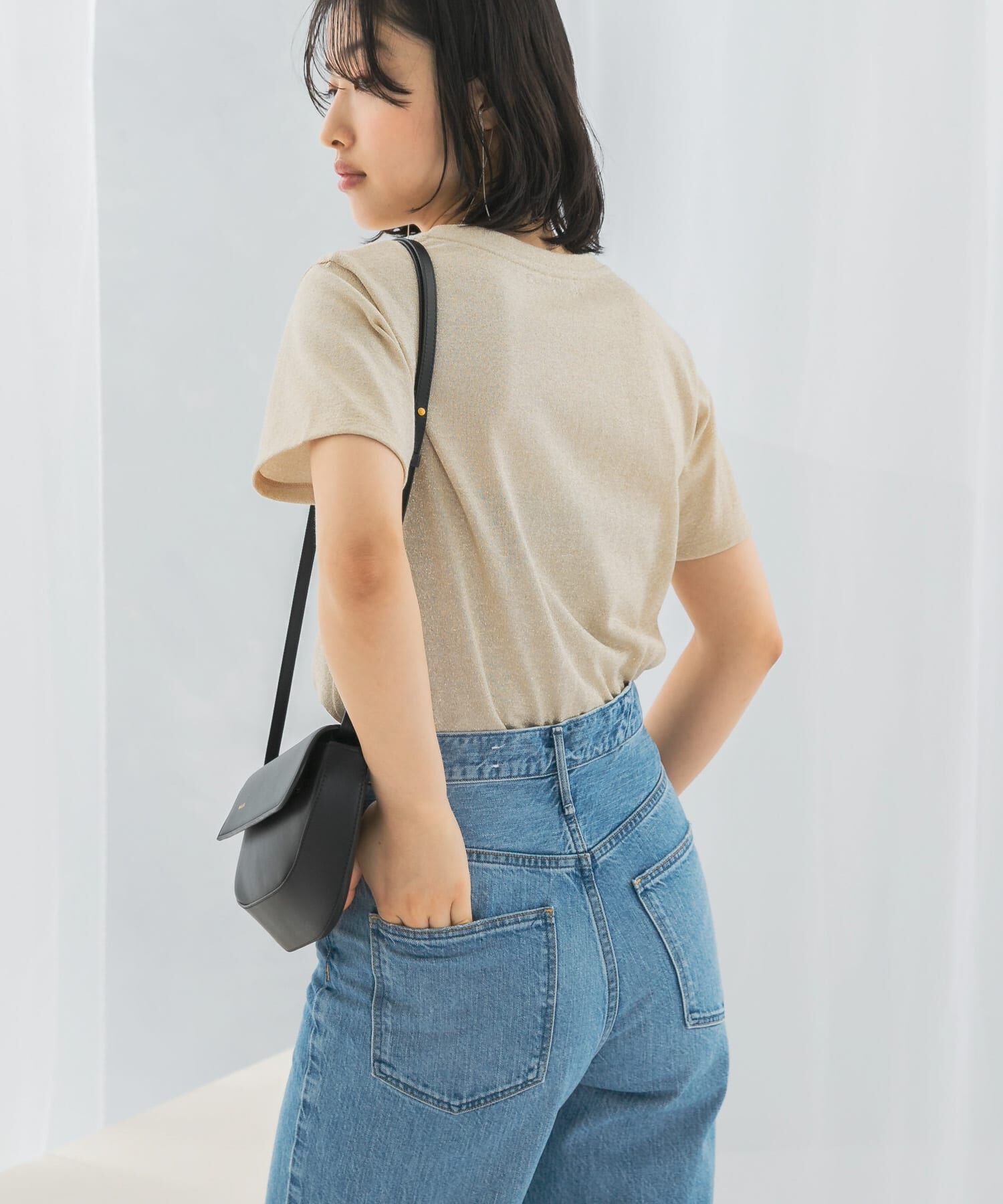 URBAN RESEARCH ROSSO「ラメカットソー」|Tシャツ・カットソー|