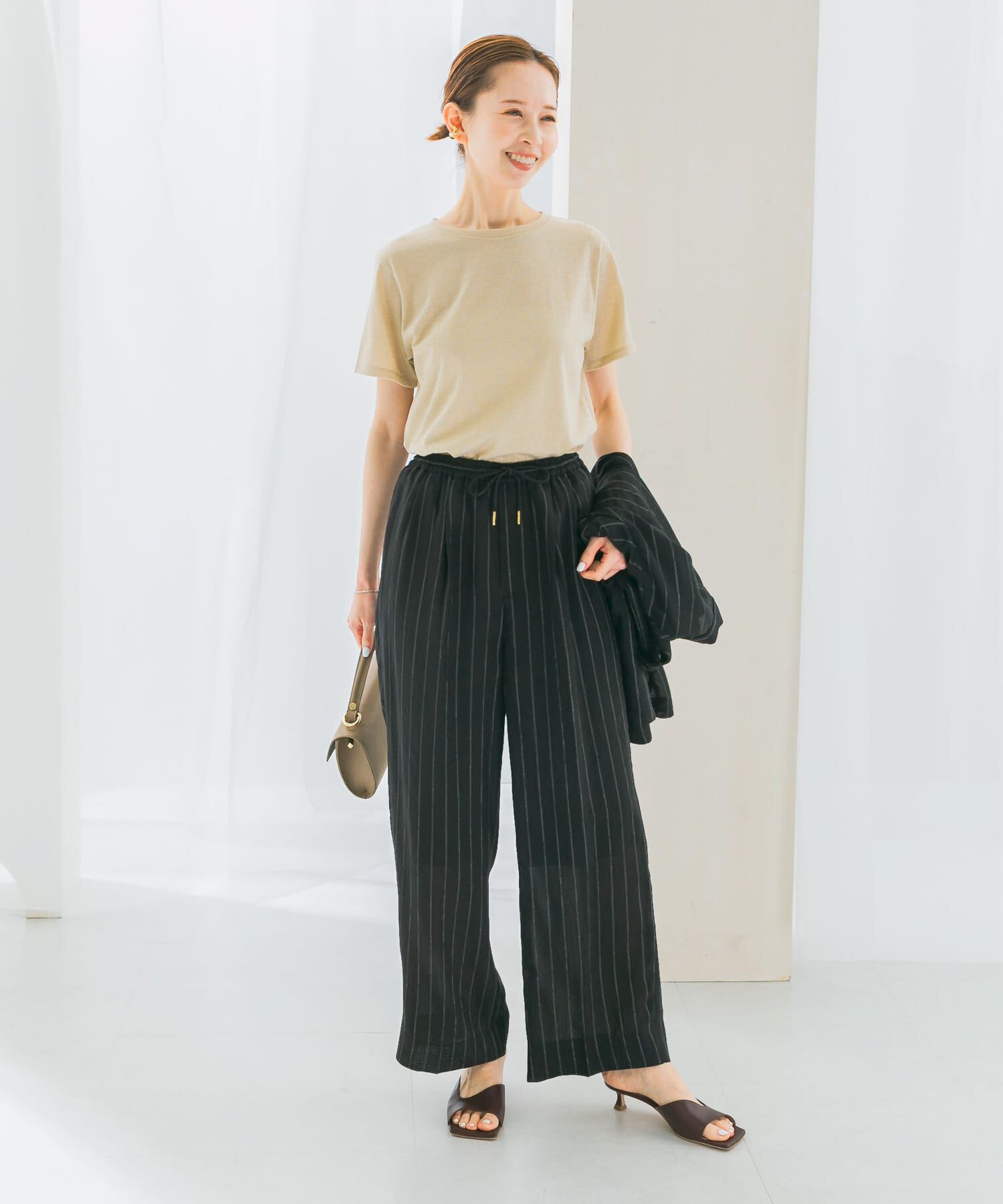 URBAN RESEARCH ROSSO「ラメカットソー」|Tシャツ・カットソー|