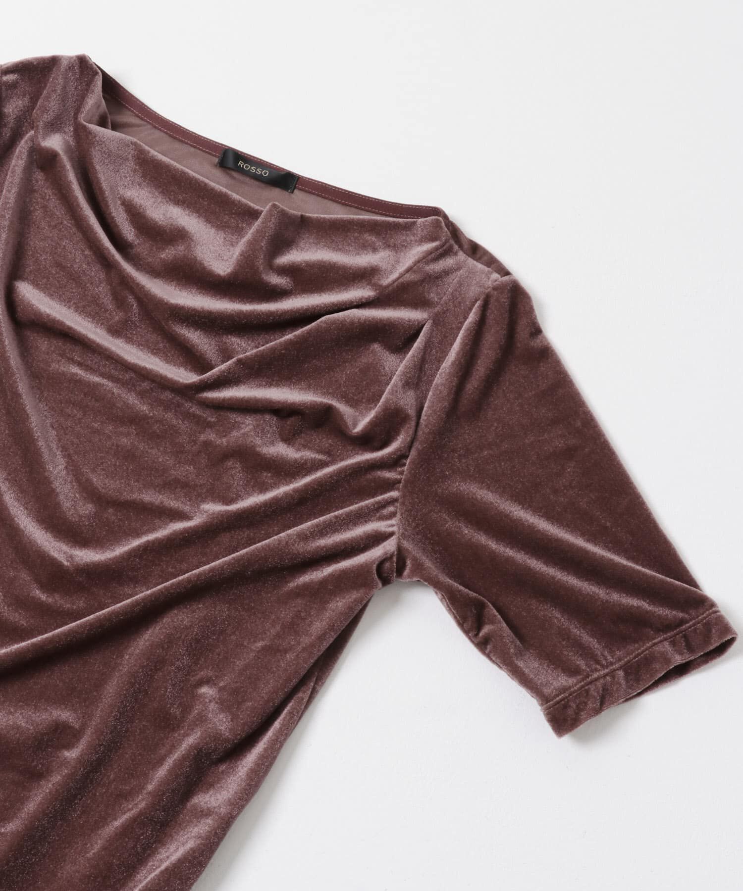 URBAN RESEARCH ROSSO「シアーストレッチベロアカットソー」|Tシャツ・カットソー|