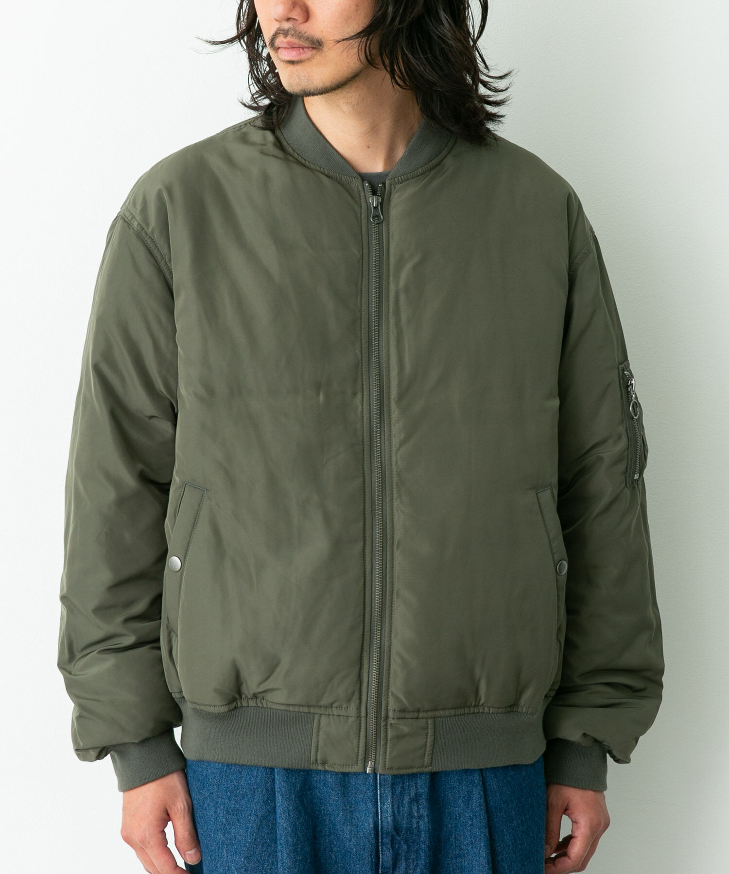 Sonny Label 「FELLEX中綿MA-1ブルゾン」|ブルゾン・スタジャン|