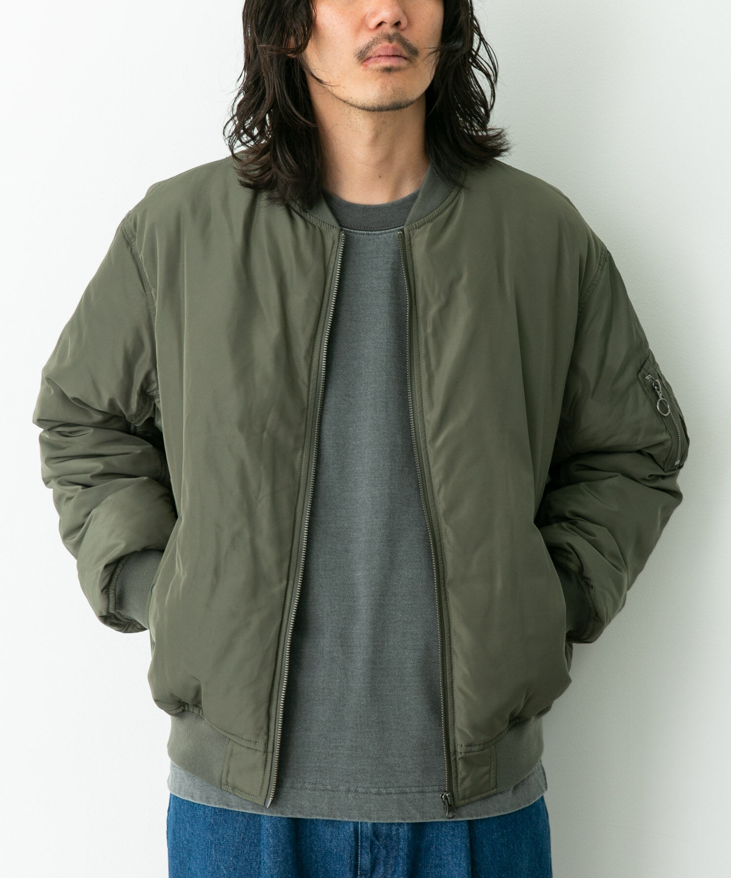 Sonny Label 「FELLEX中綿MA-1ブルゾン」|ブルゾン・スタジャン|