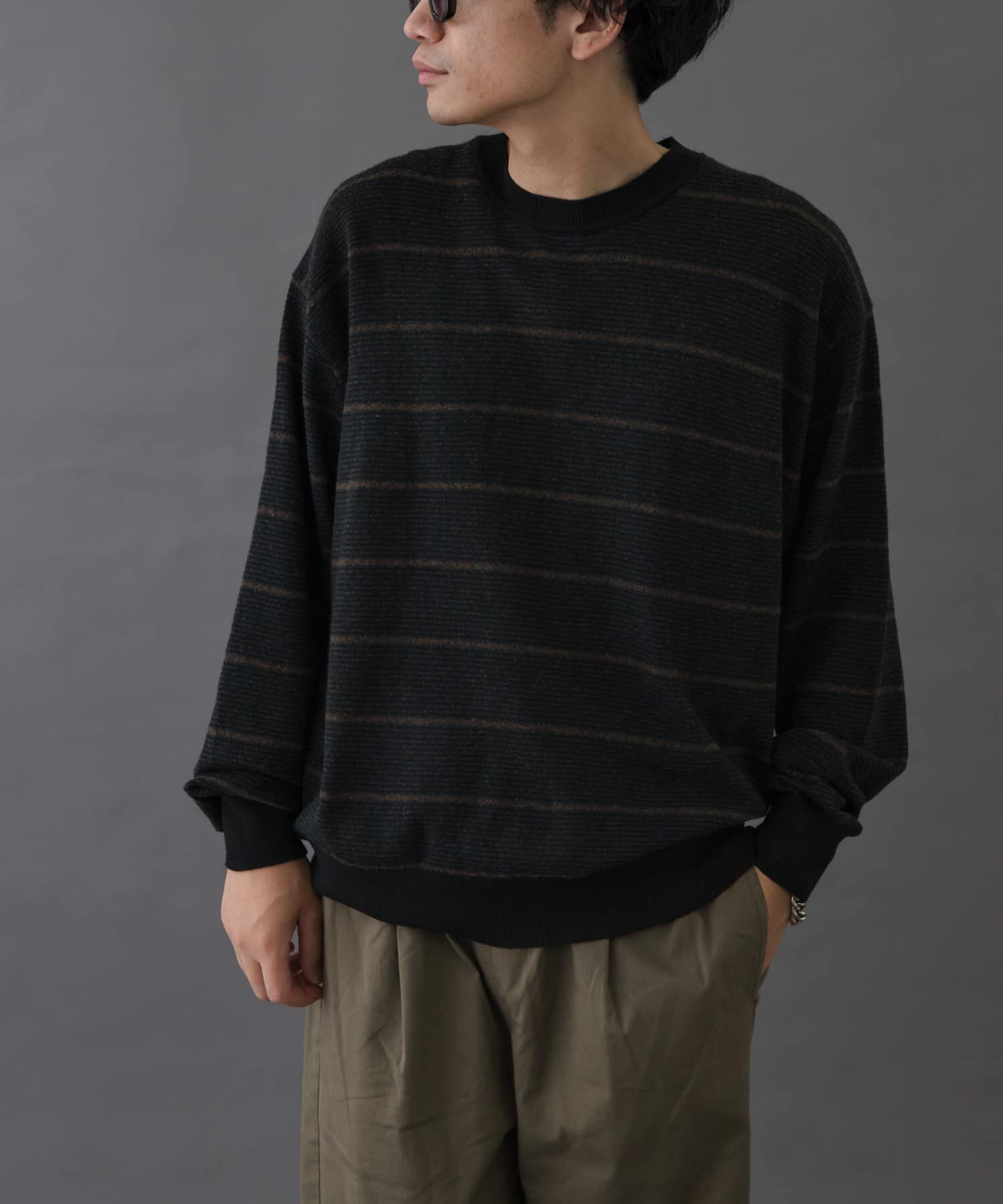 URBAN RESEARCH DOORS「FORK&SPOON 　PROVORONEプルオーバーニット」|ニット・セーター|