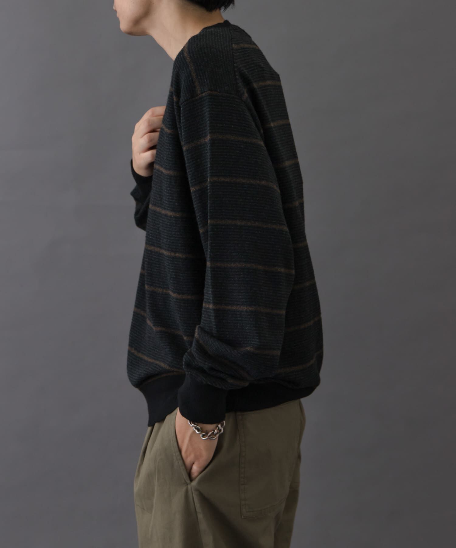 URBAN RESEARCH DOORS「FORK&SPOON 　PROVORONEプルオーバーニット」|ニット・セーター|