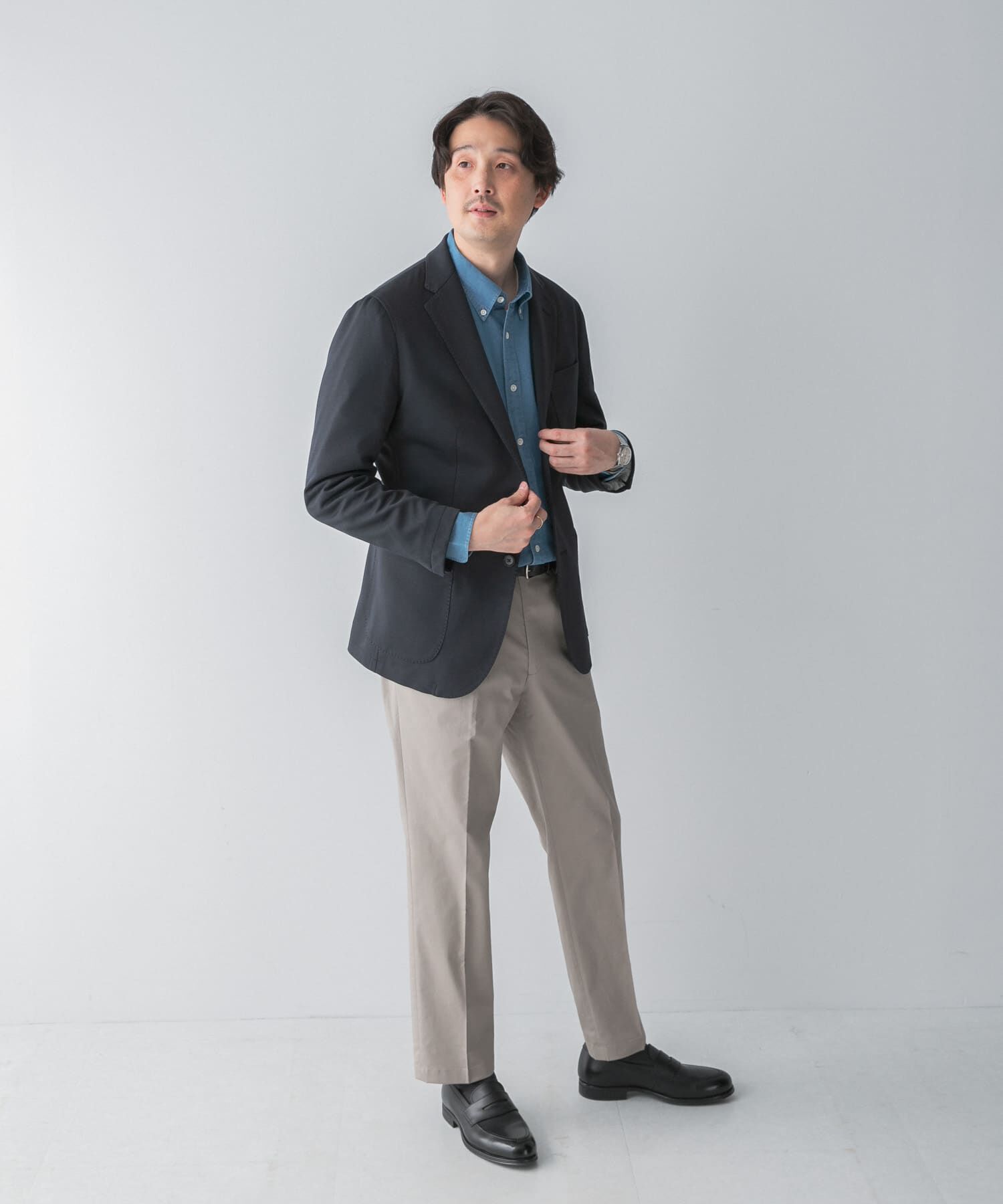 URBAN RESEARCH DOORS「LIFE STYLE TAILOR　ニットジャージジャケット」|その他|