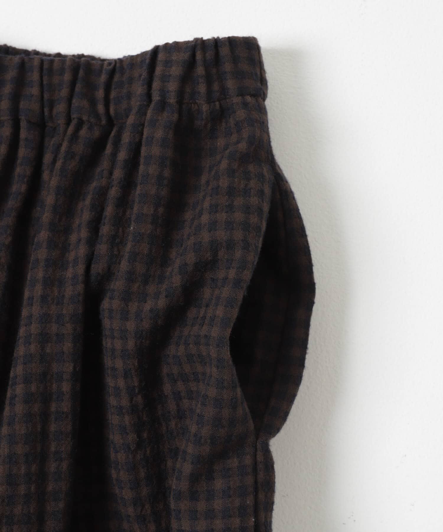 かぐれ「ギンガムティアードスカート」|スカート|