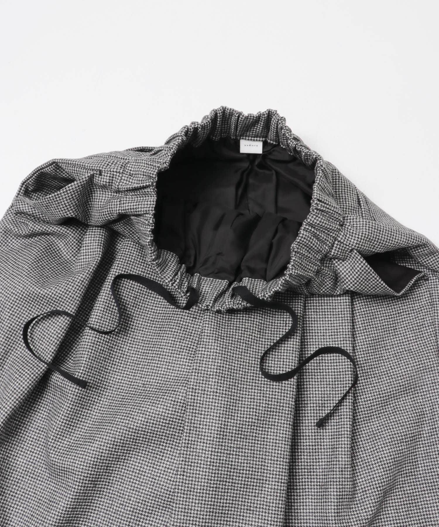 かぐれ「ウールフラノタックワイドパンツ」|その他|