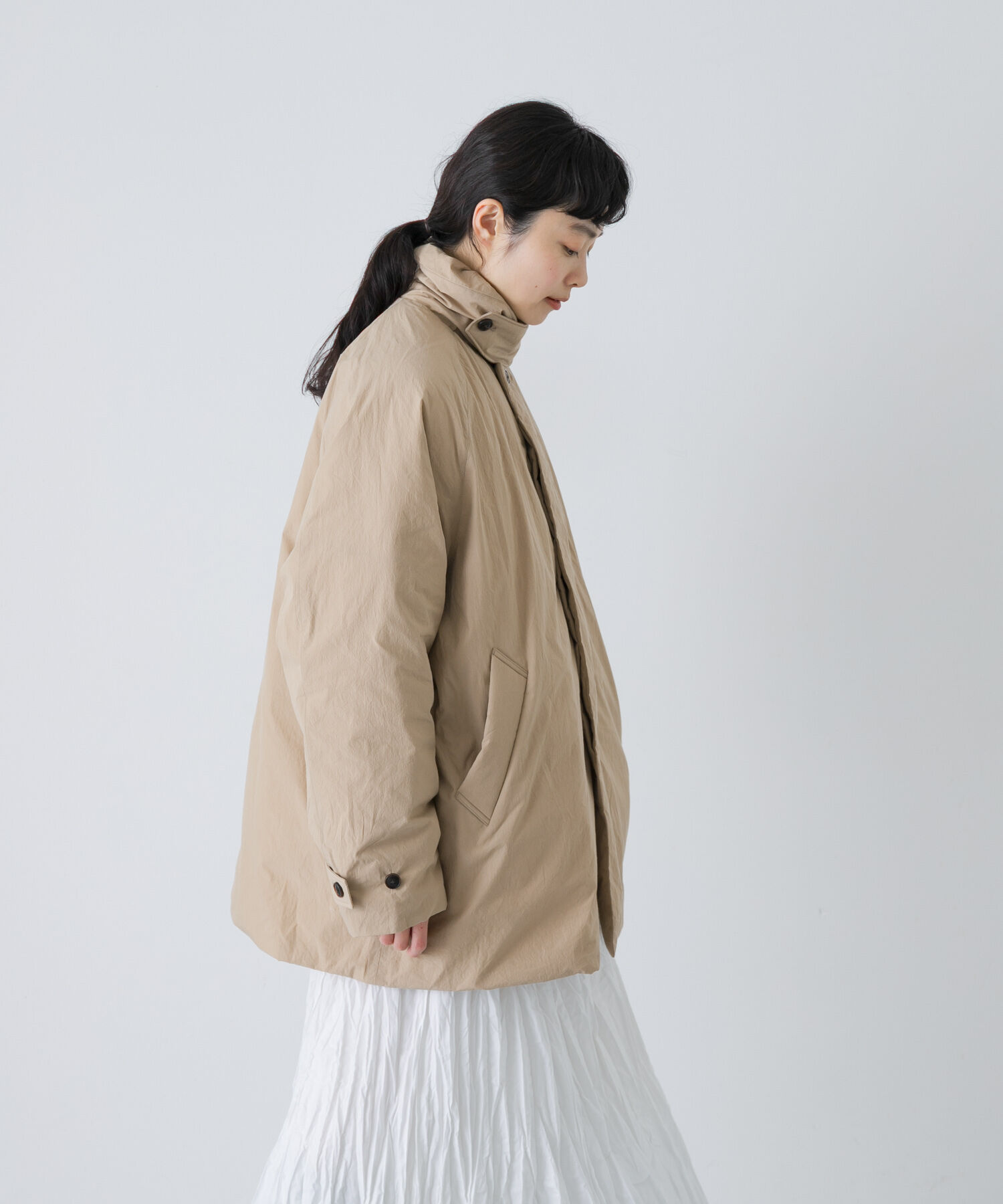 かぐれ「コットンダウンジャケット」|ダウン|