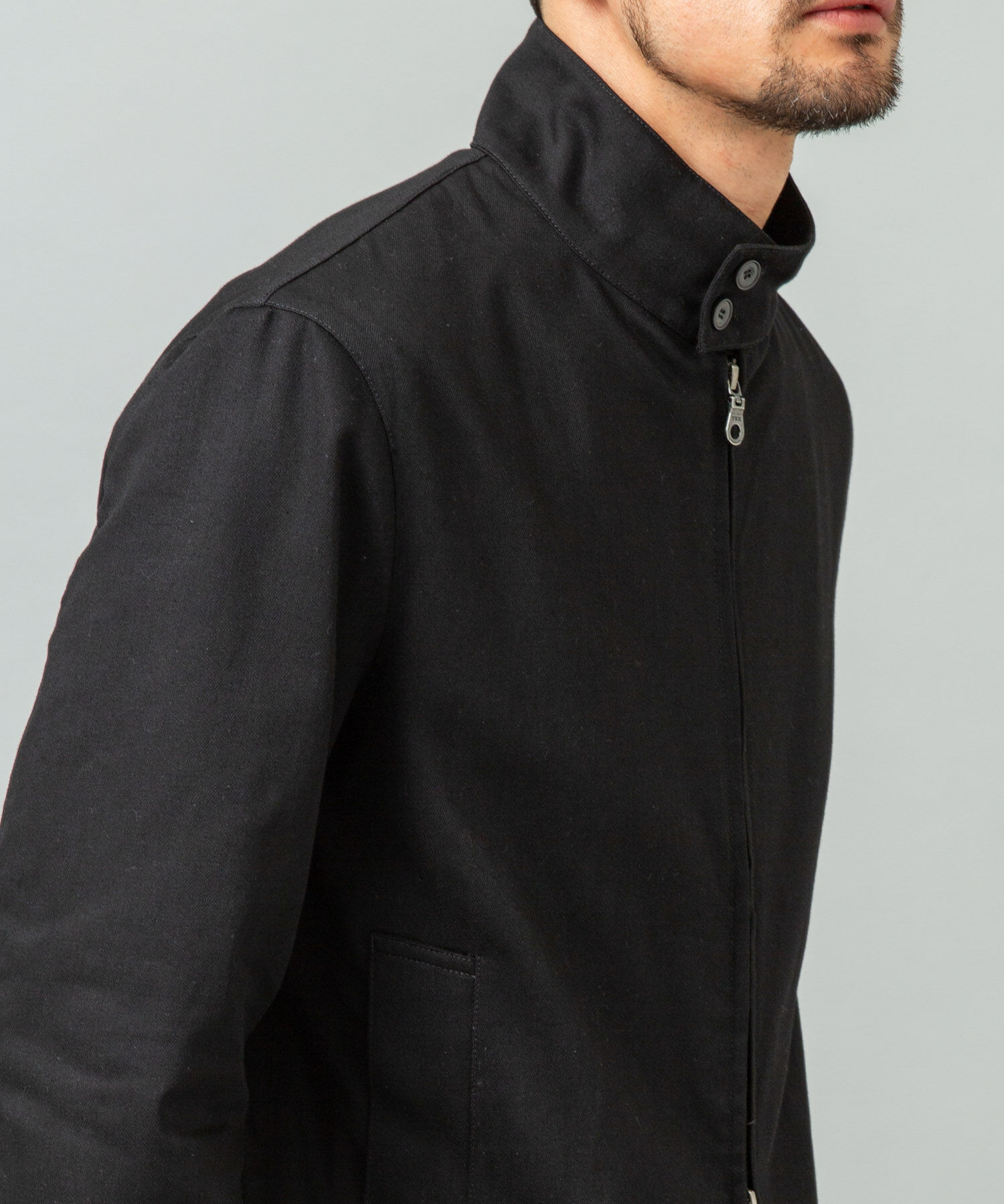 URBAN RESEARCH ROSSO「デニムスタンドブルゾン」|ブルゾン・スタジャン|