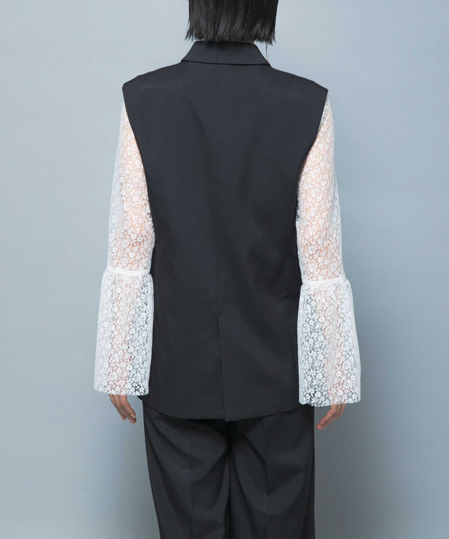 URBAN RESEARCH ROSSO「防シワシャンブレーツイルダブルジレ」|ベスト・ジレ|