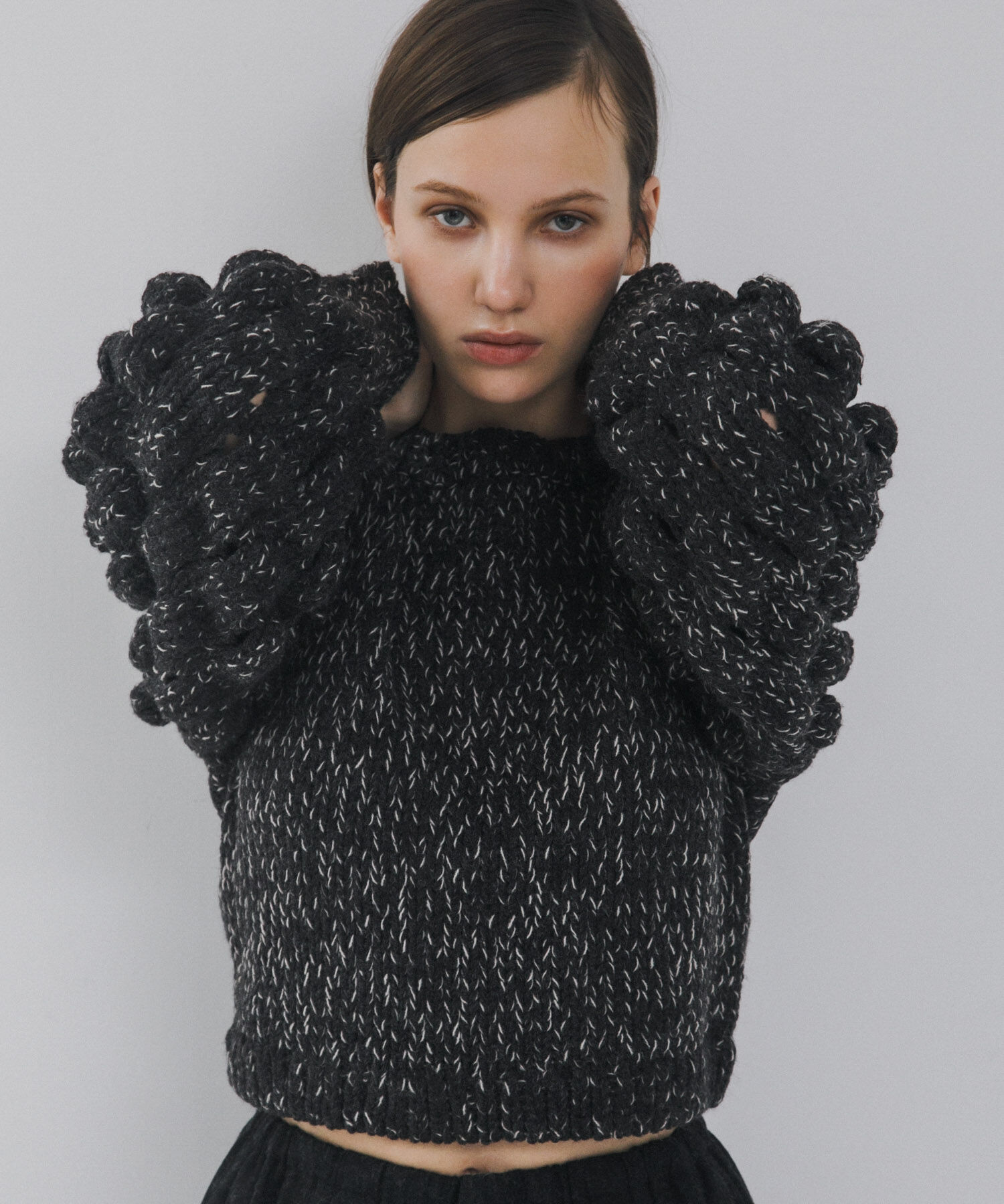 LAATO「lantern long sleeve knit」|ニット・セーター|