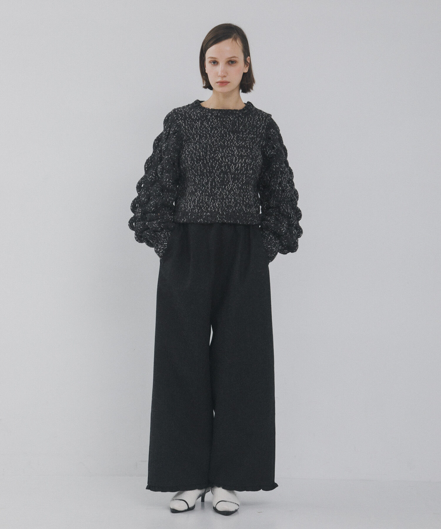 LAATO「lantern long sleeve knit」|ニット・セーター|