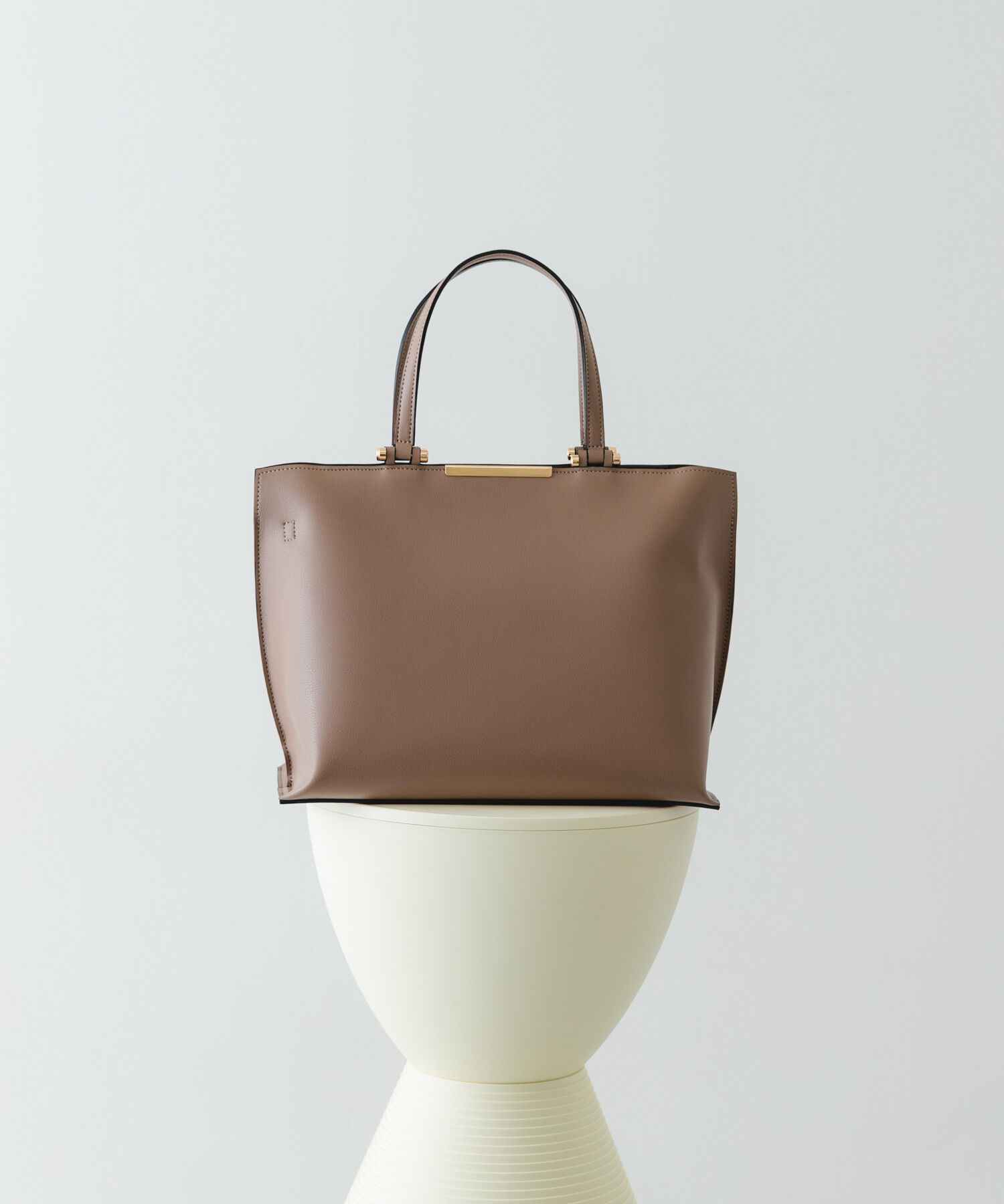 RODE SKO「メタル2WAY A4トートバッグ」|トートバッグ|モカ