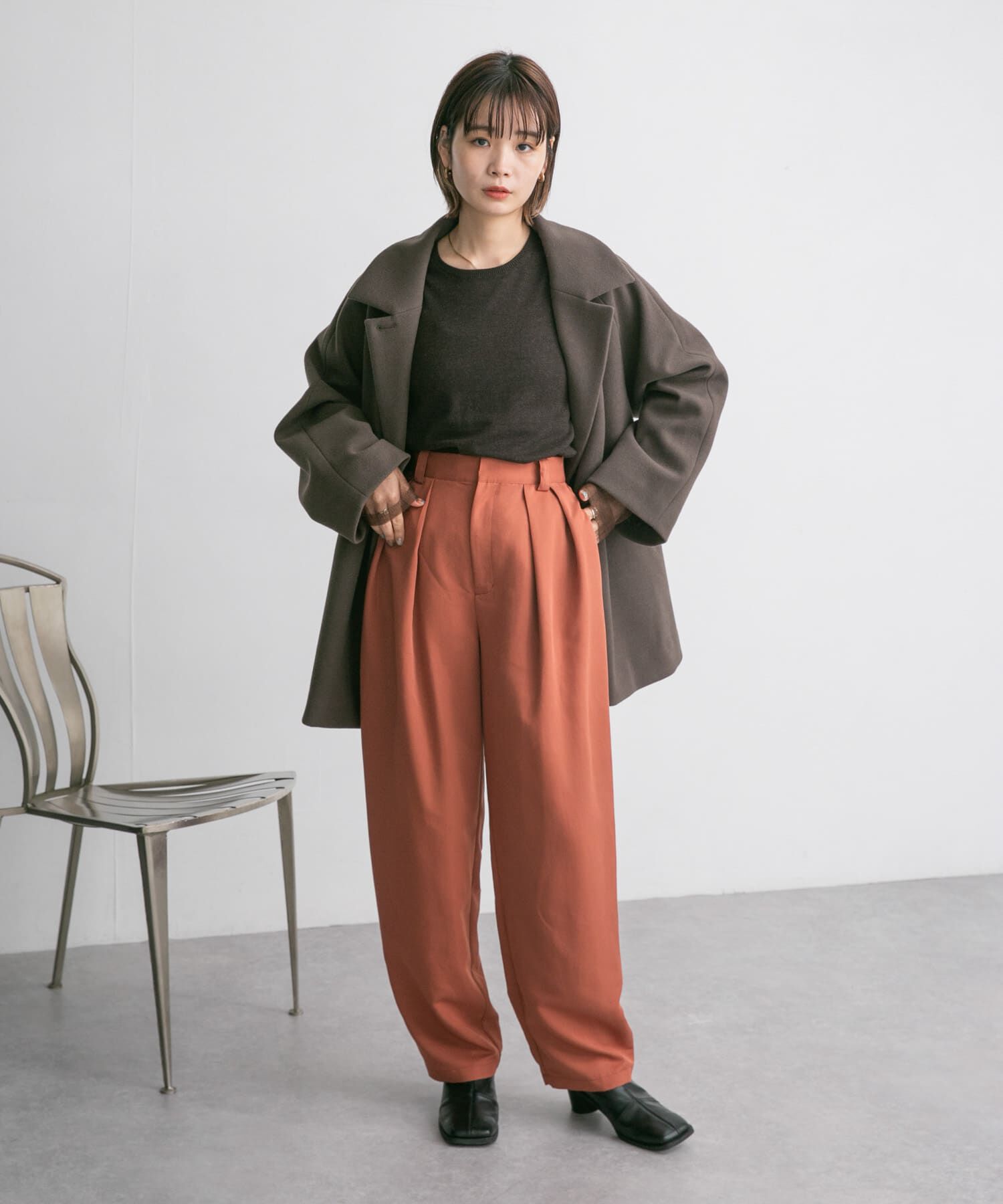  「コクーンシルエットパンツ」|その他|