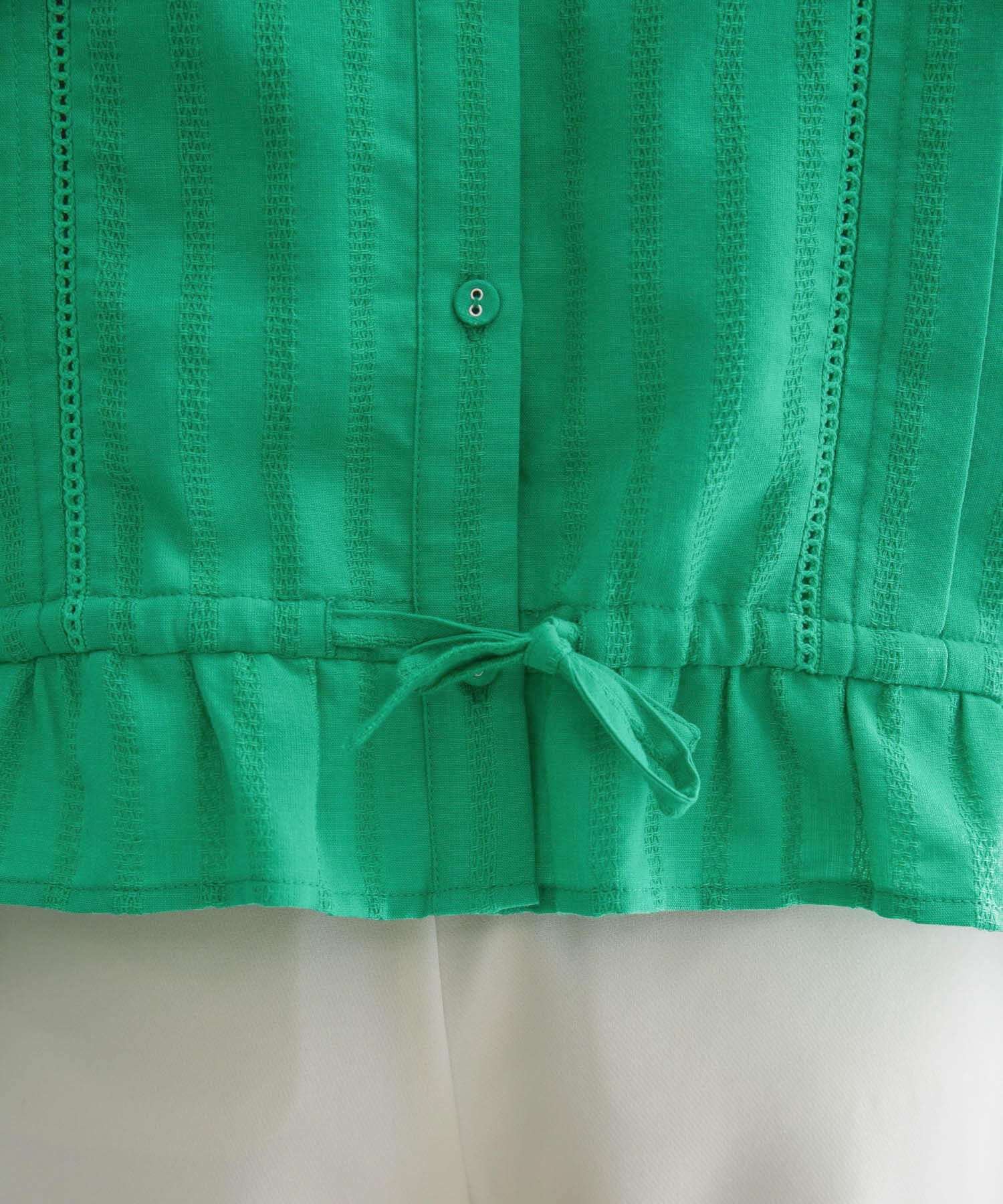  「BACKリボンボリュームスリーブブラウス」|シャツ・ブラウス|