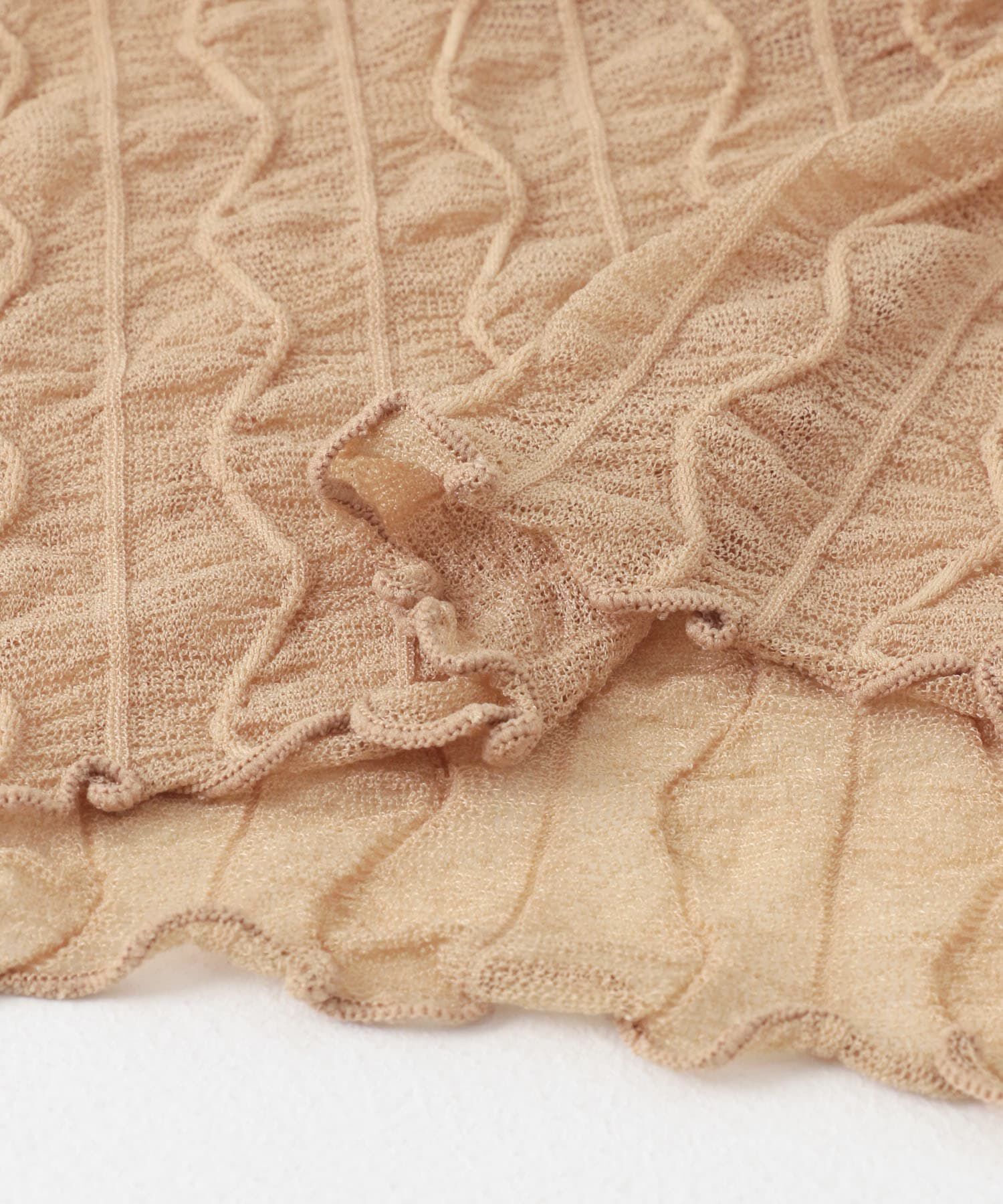 SENSE OF PLACE by URBAN RESEARCH「ウェーブパターンシアートップ(5分袖)」|Tシャツ・カットソー|