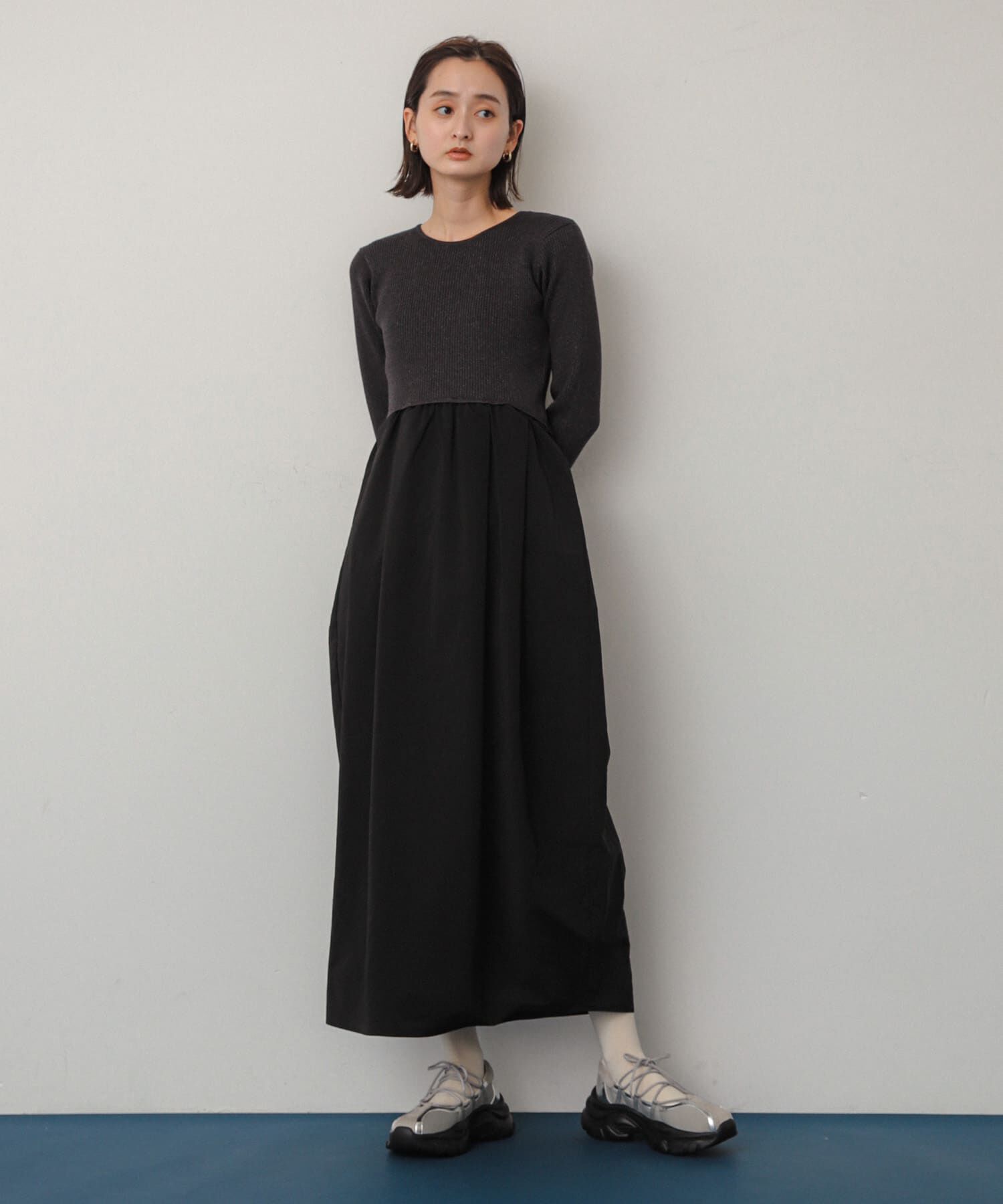 SENSE OF PLACE by URBAN RESEARCH「ドッキングコクーンワンピース」|ワンピース|