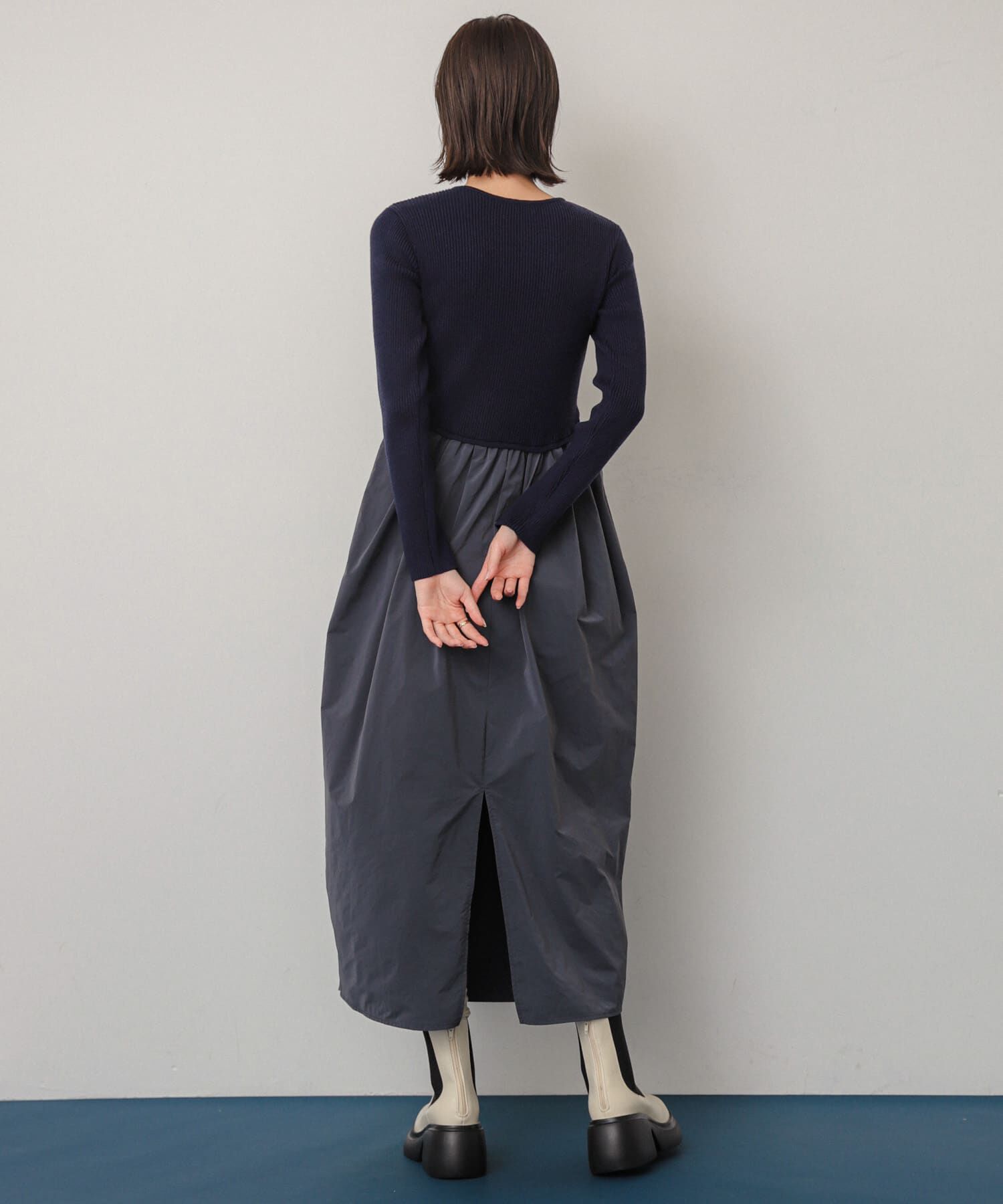 SENSE OF PLACE by URBAN RESEARCH「ドッキングコクーンワンピース」|ワンピース|