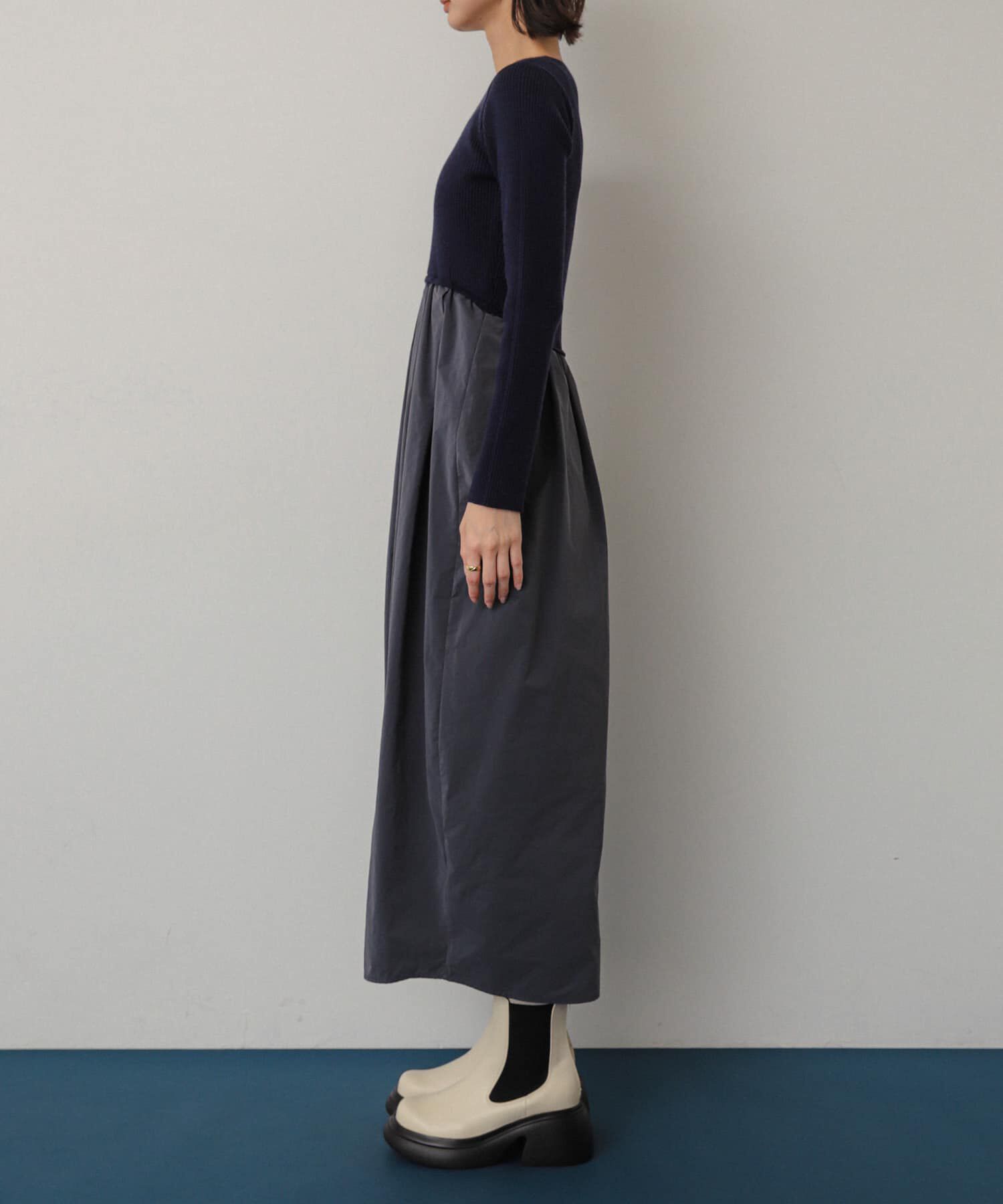 SENSE OF PLACE by URBAN RESEARCH「ドッキングコクーンワンピース」|ワンピース|