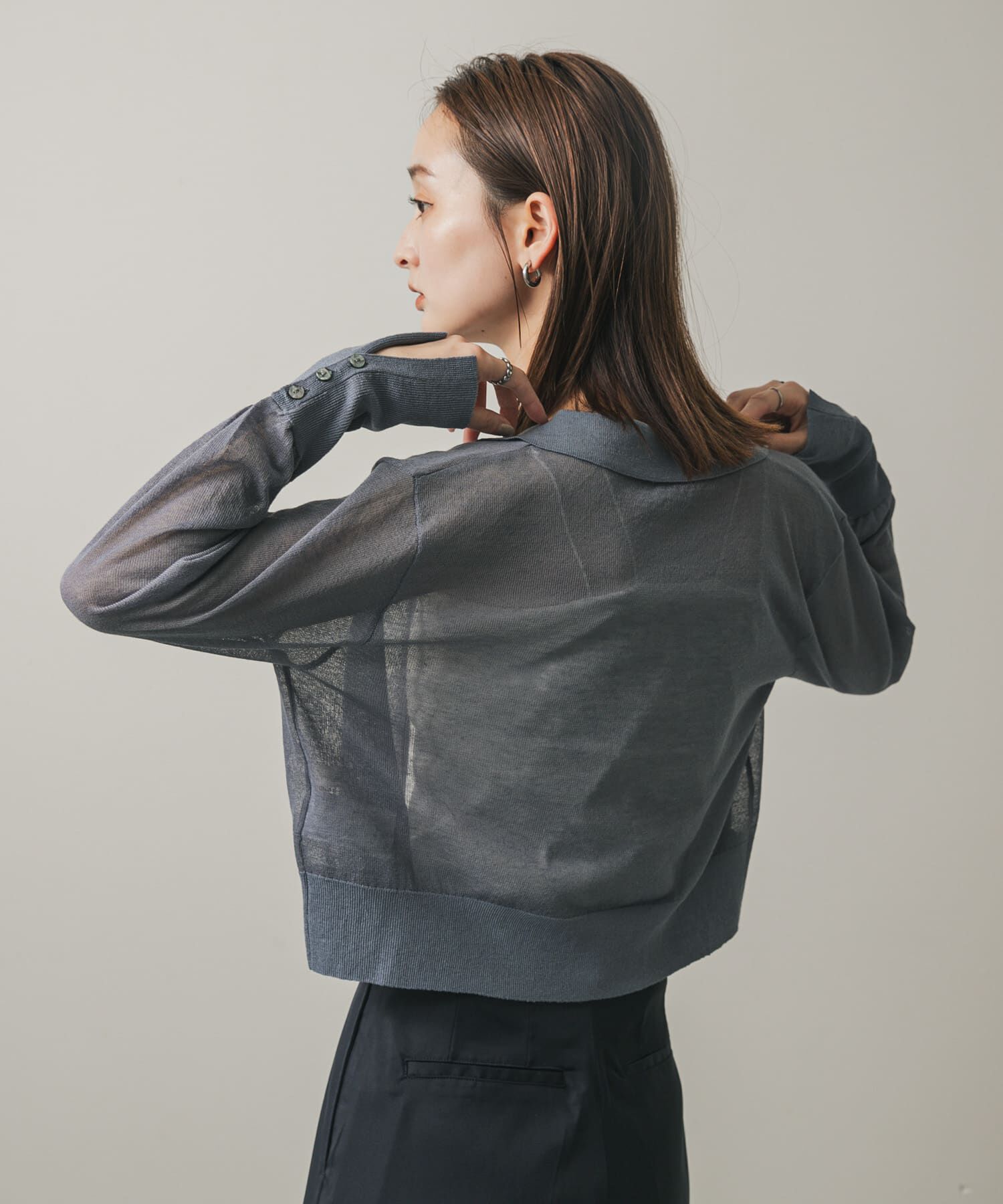 SENSE OF PLACE by URBAN RESEARCH「シアースキッパーカーディガン」|カーディガン|