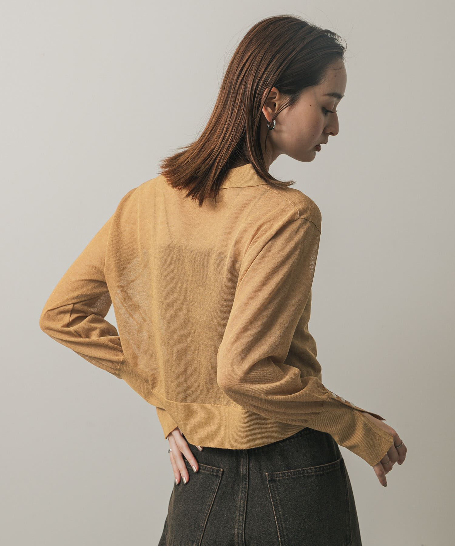 SENSE OF PLACE by URBAN RESEARCH「シアースキッパーカーディガン」|カーディガン|