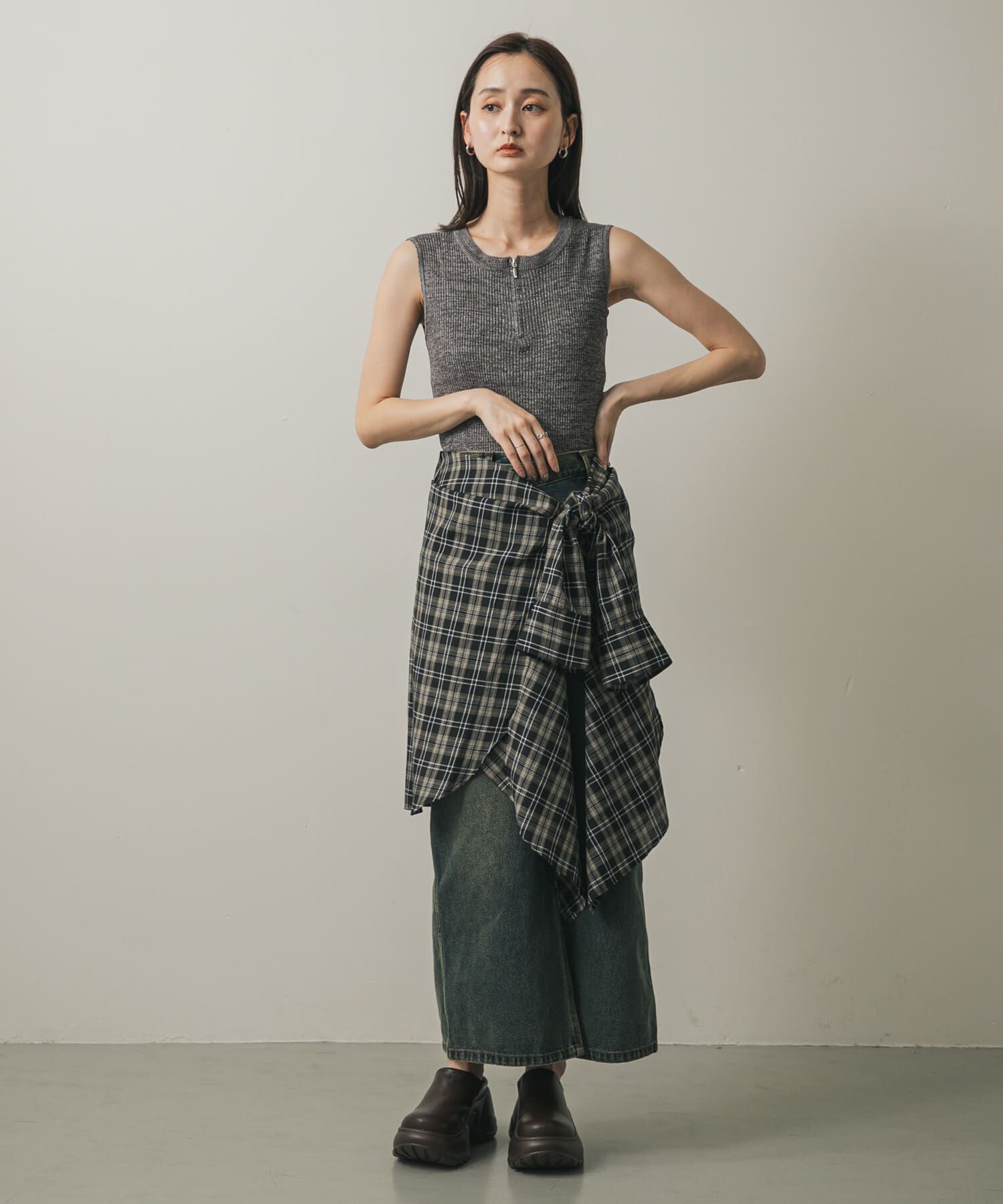 SENSE OF PLACE by URBAN RESEARCH「ボリュームソールサボサンダル」|サンダル|