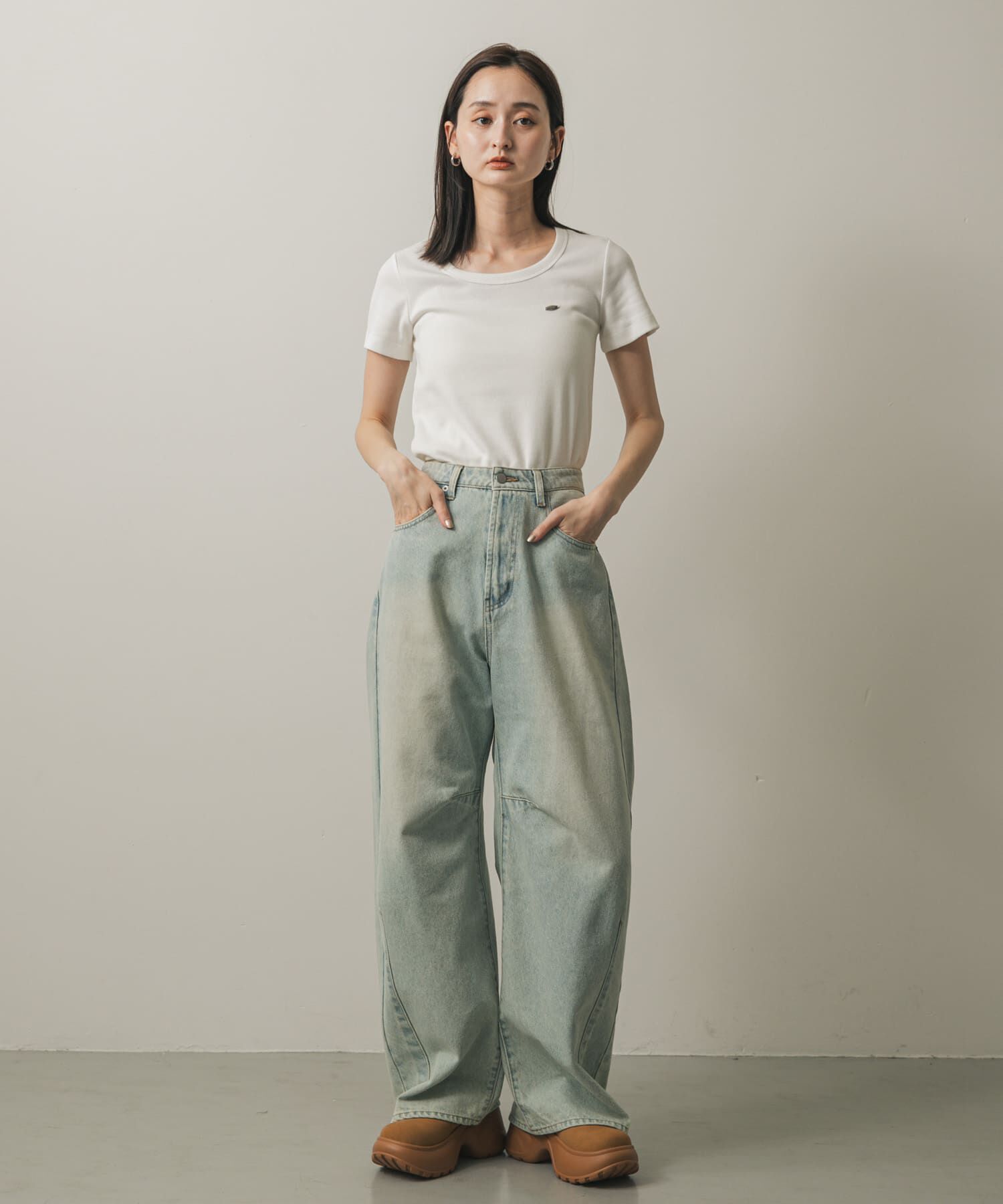 SENSE OF PLACE by URBAN RESEARCH「ボリュームソールサボサンダル」|サンダル|