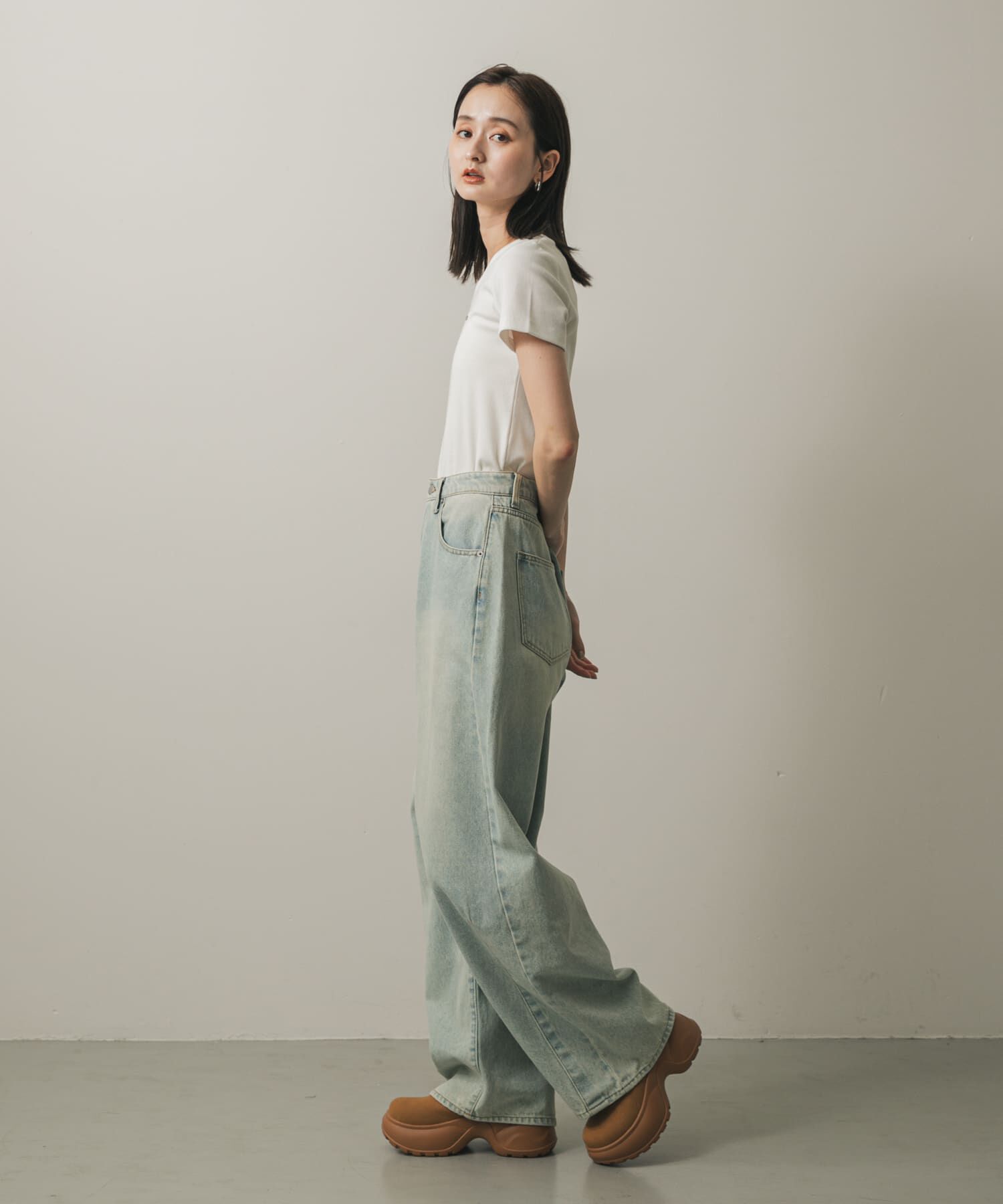 SENSE OF PLACE by URBAN RESEARCH「ボリュームソールサボサンダル」|サンダル|