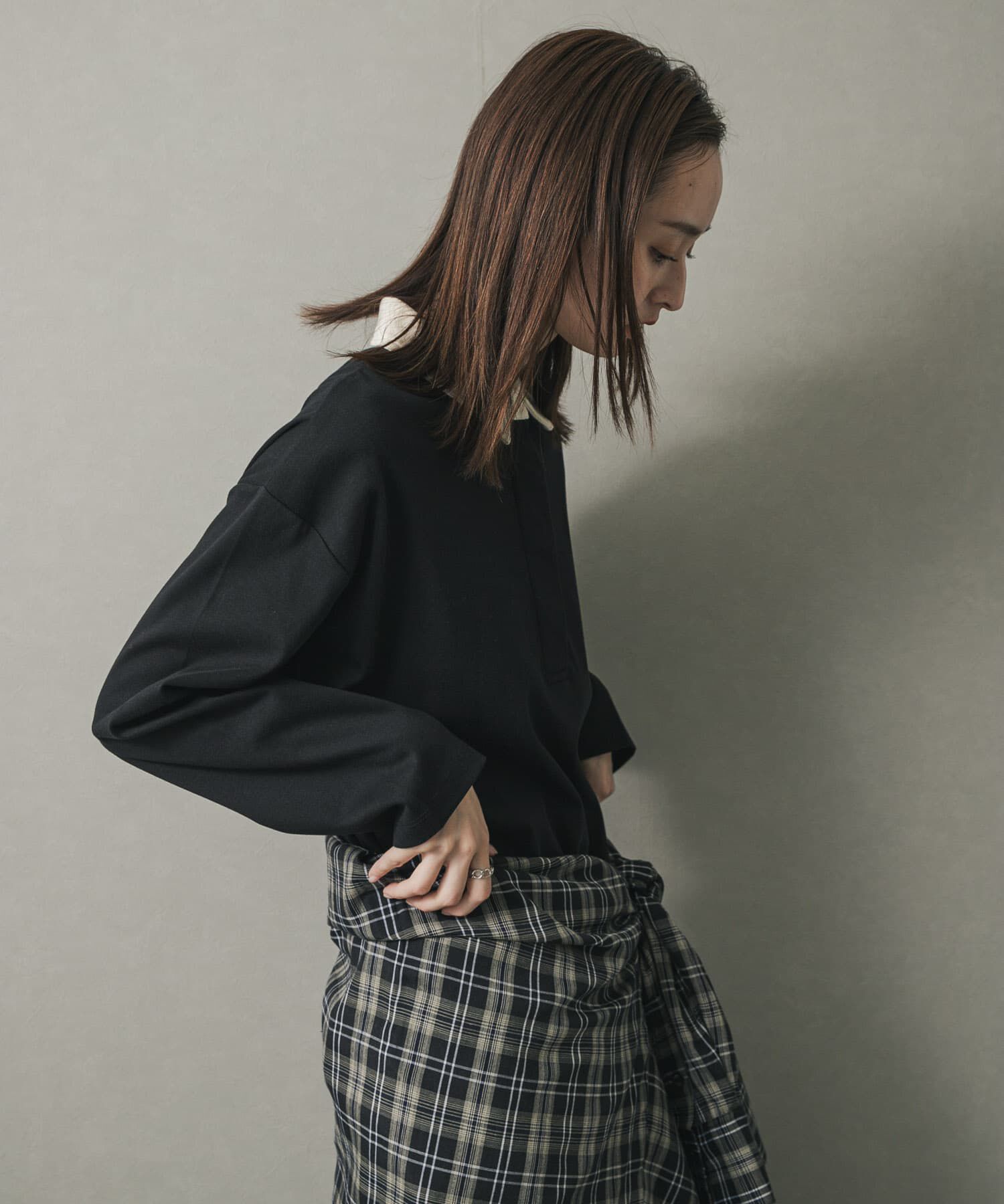 SENSE OF PLACE by URBAN RESEARCH「ポロシャツルーズカットトップ」|ポロシャツ|