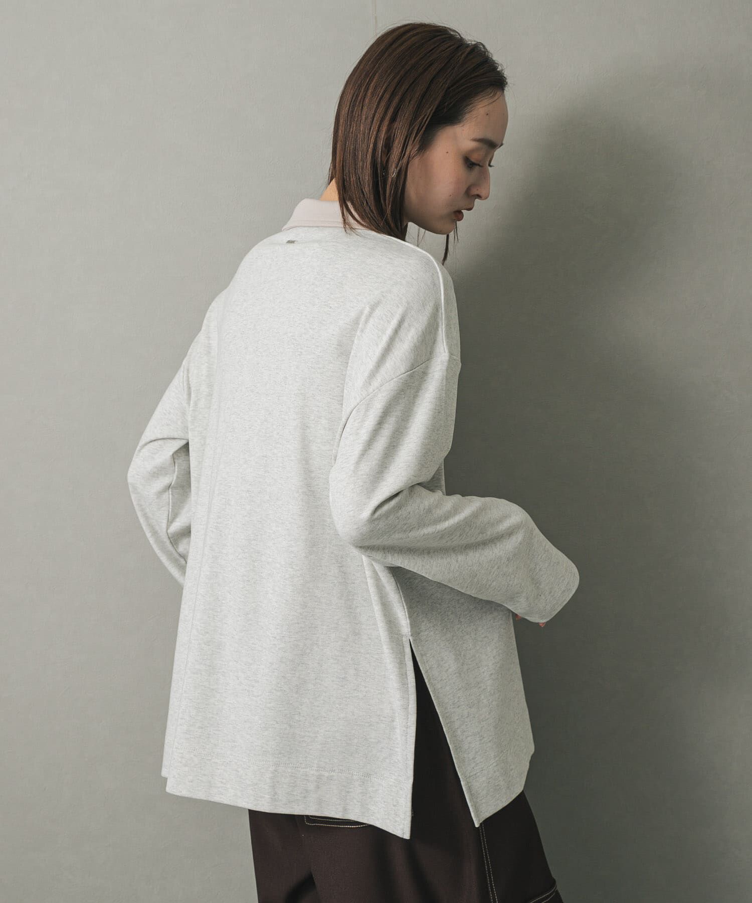 SENSE OF PLACE by URBAN RESEARCH「ポロシャツルーズカットトップ」|ポロシャツ|