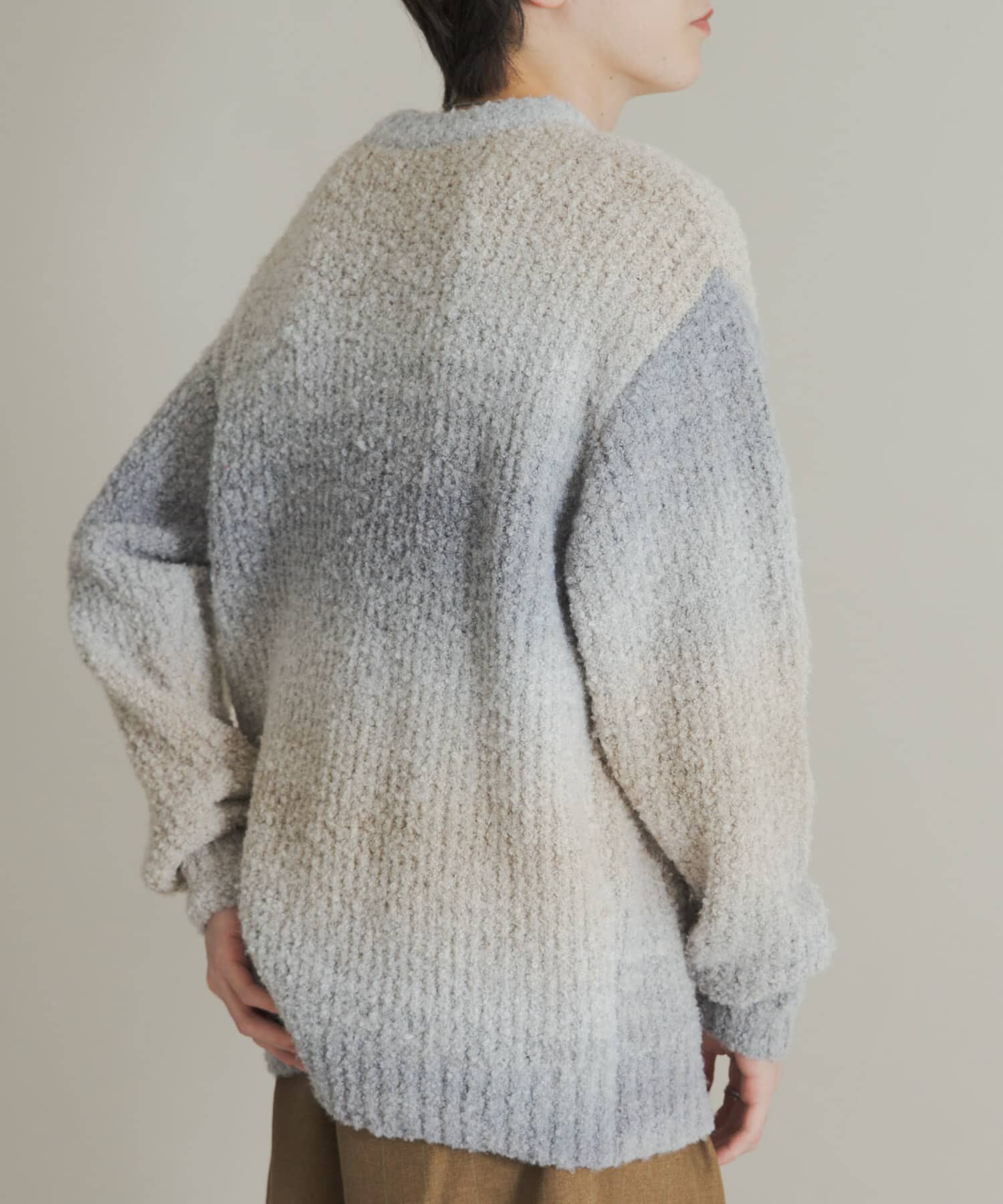 SENSE OF PLACE by URBAN RESEARCH「『ユニセックス』ブークレグラデーションニット」|ニット・セーター|