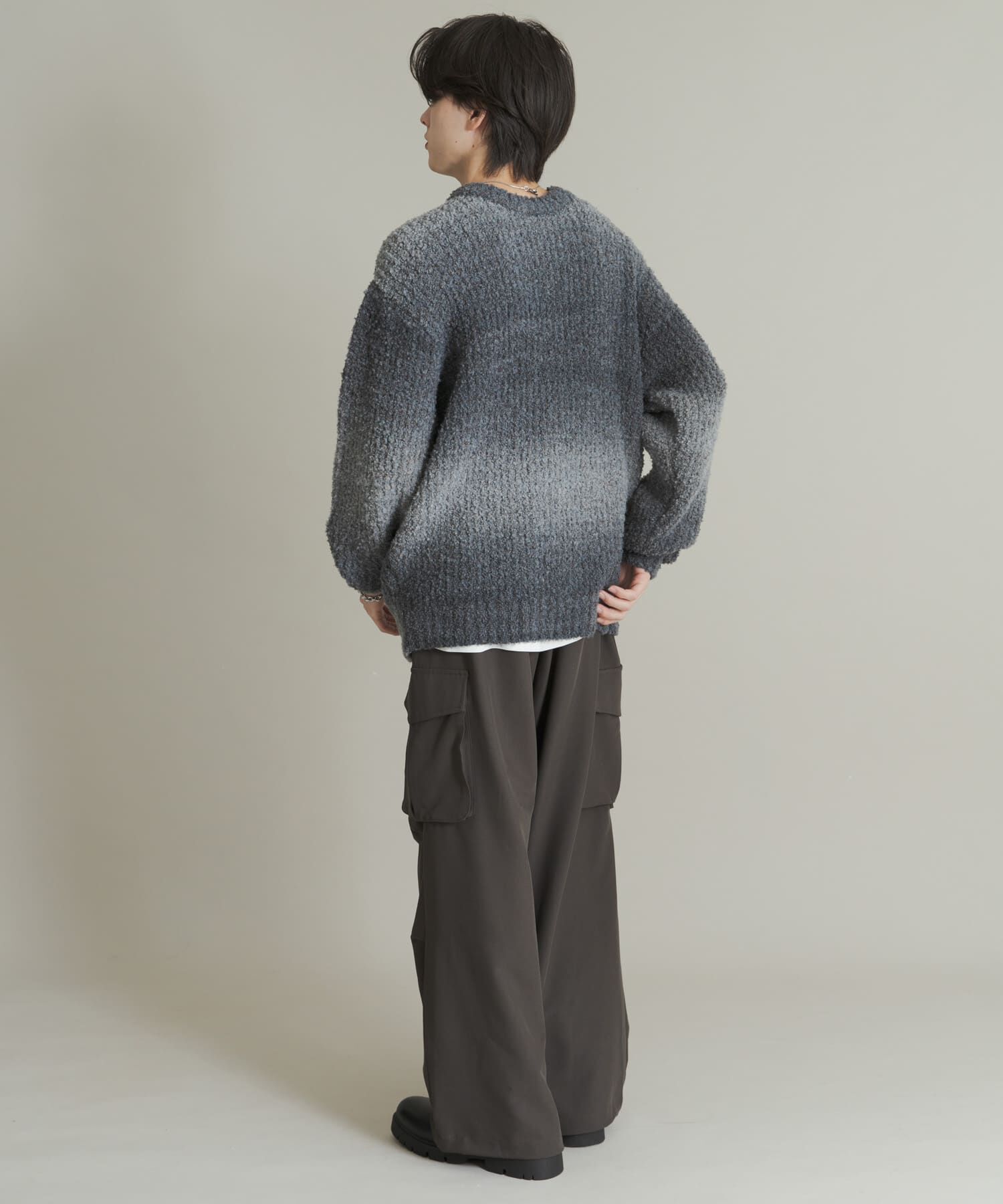 SENSE OF PLACE by URBAN RESEARCH「『ユニセックス』ブークレグラデーションニット」|ニット・セーター|