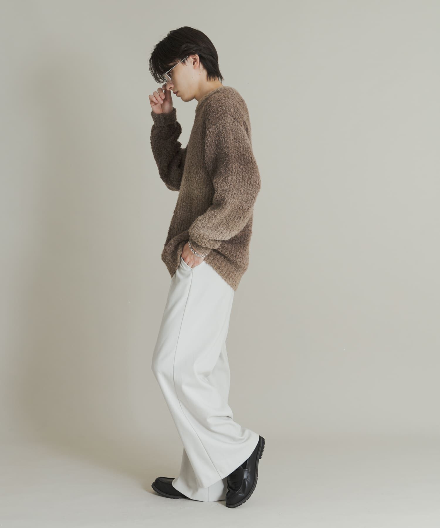 SENSE OF PLACE by URBAN RESEARCH「『ユニセックス』ブークレグラデーションニット」|ニット・セーター|