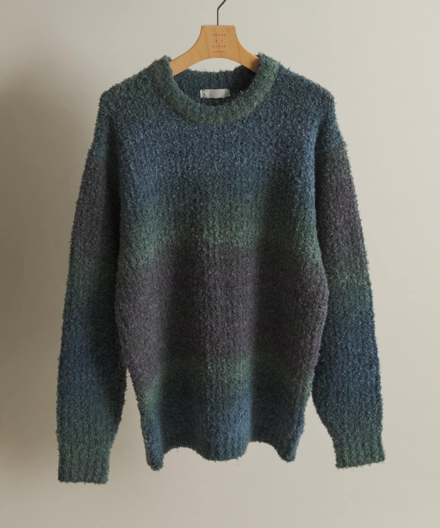 SENSE OF PLACE by URBAN RESEARCH「『ユニセックス』ブークレグラデーションニット」|ニット・セーター|