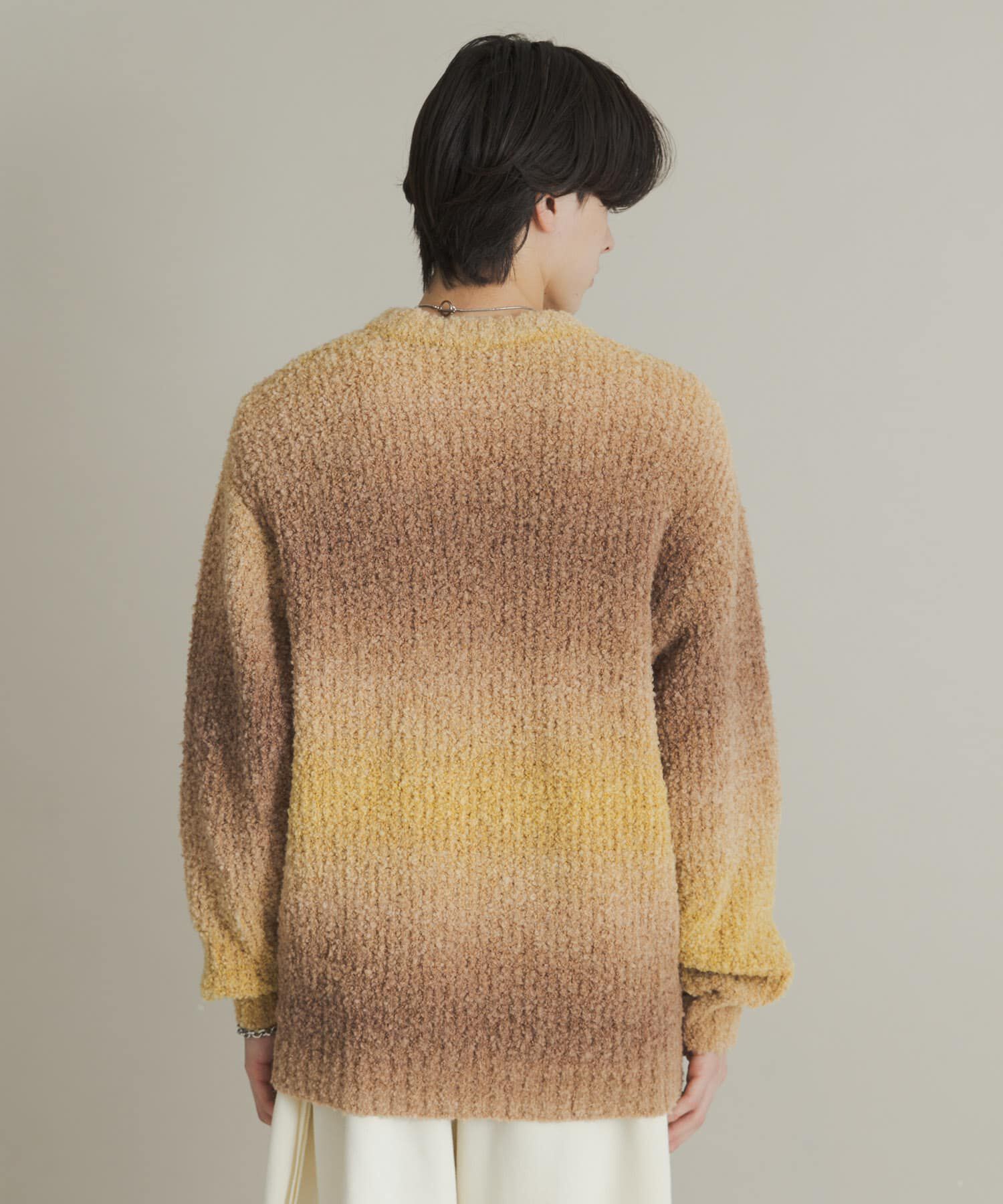 SENSE OF PLACE by URBAN RESEARCH「『ユニセックス』ブークレグラデーションニット」|ニット・セーター|