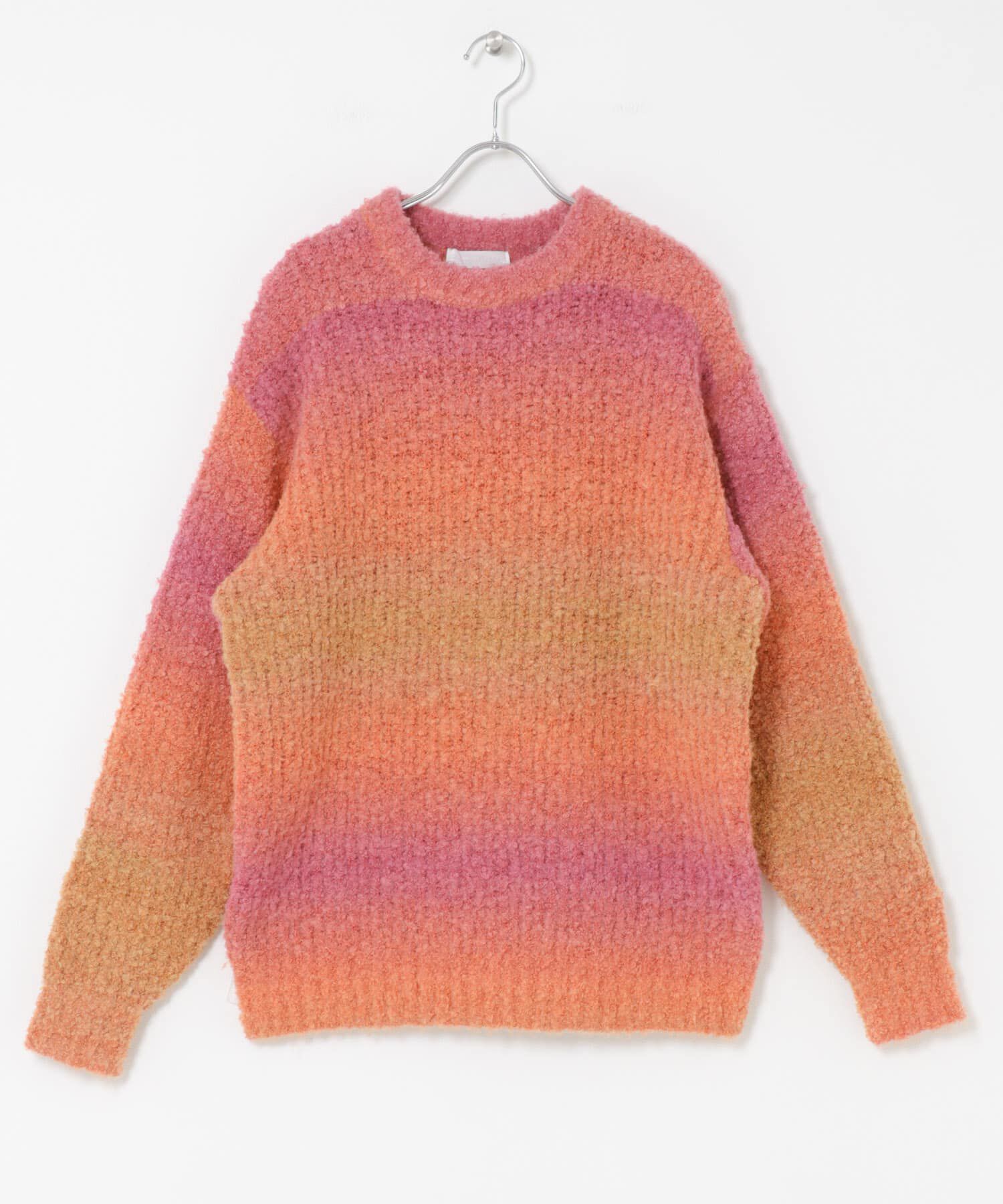 SENSE OF PLACE by URBAN RESEARCH「『ユニセックス』ブークレグラデーションニット」|ニット・セーター|