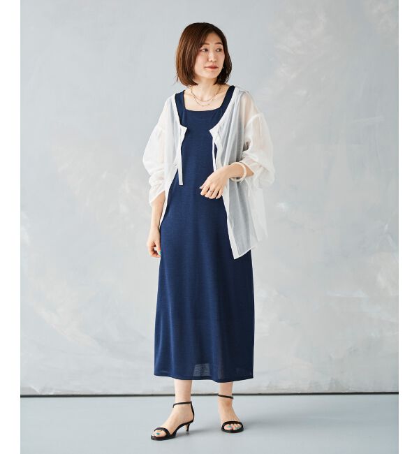 le.coeur blanc「《手洗い可能》シアーギャザーリボンブラウス」|シャツ・ブラウス|