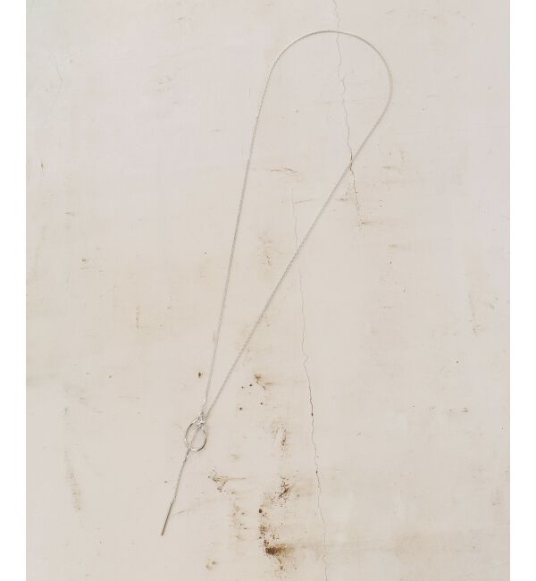 le.coeur blanc「サークルモチーフラリエットネックレス」|ネックレス|