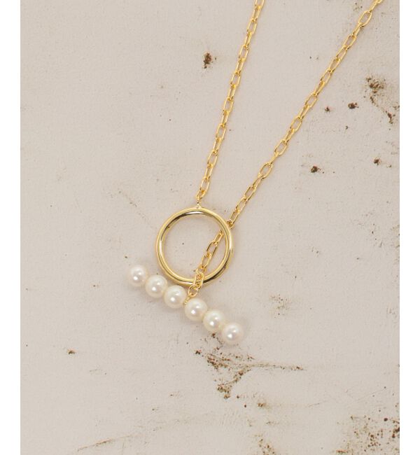 le.coeur blanc「パールマンテルネックレス」|ネックレス|