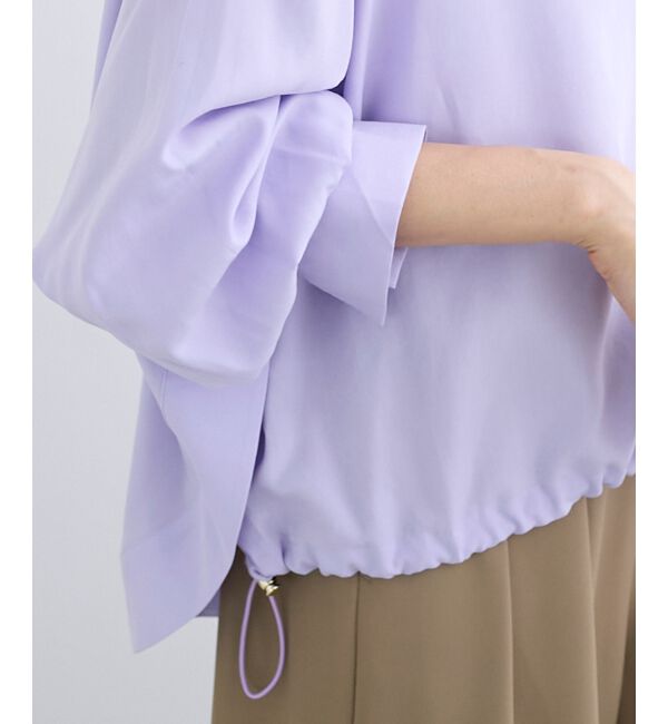  「裾ドロストレギュラーカラーシャツ」|シャツ・ブラウス|