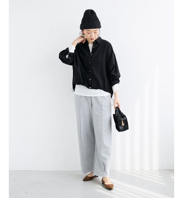  「裾ドロストレギュラーカラーシャツ」|シャツ・ブラウス|