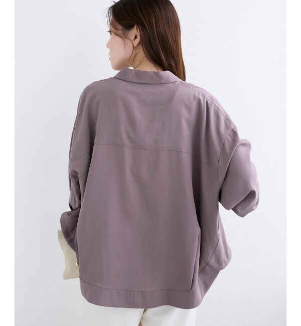  「裾ドロストレギュラーカラーシャツ」|シャツ・ブラウス|