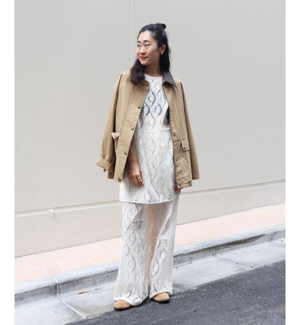  「《手洗い可能》vaneumレースドッキングパンツ」|その他|